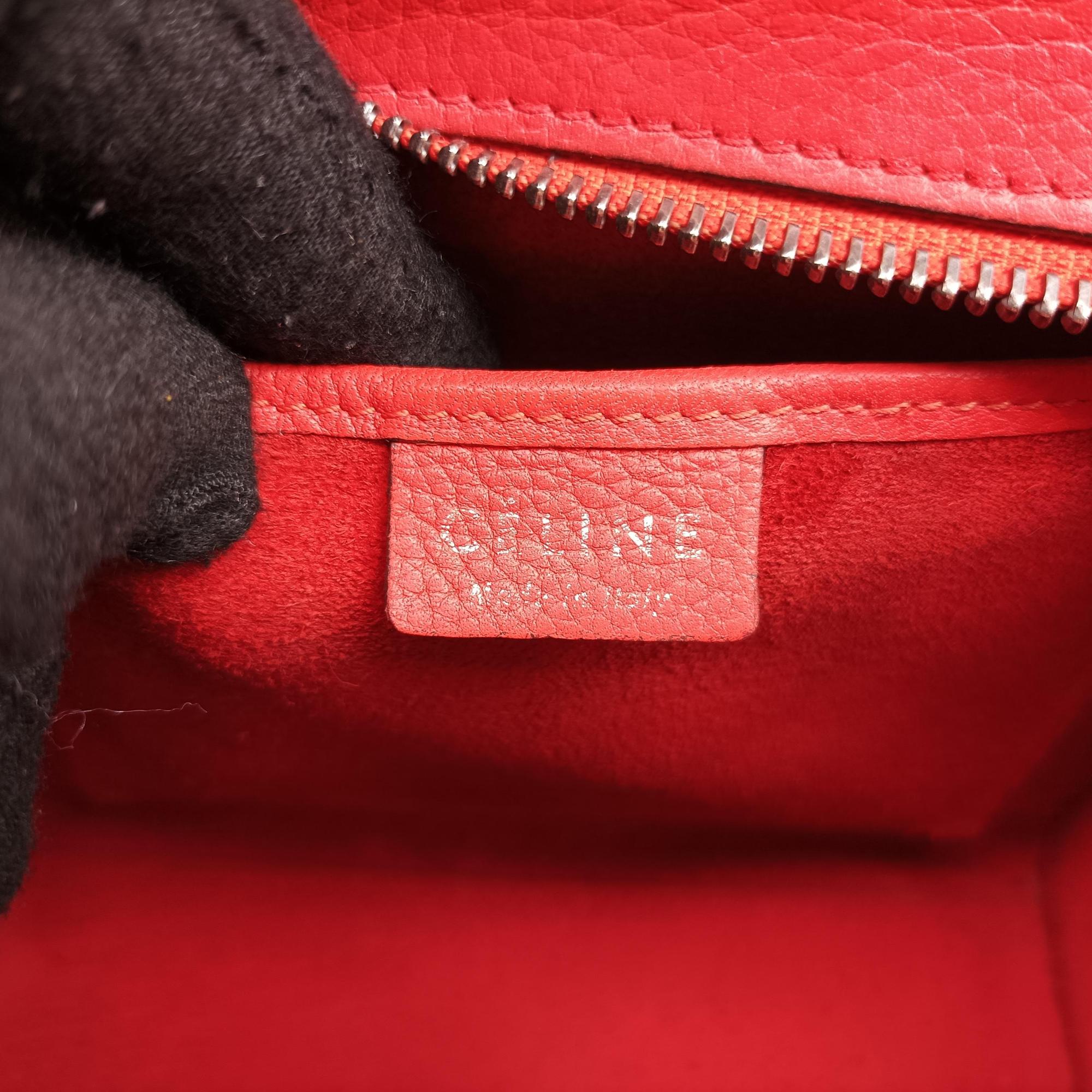 luggage nano shopper Red leather S-LA-4134 S-CT-3194ラゲージナノショッパー レッド レザー S-LA-4134 S-CT-3194