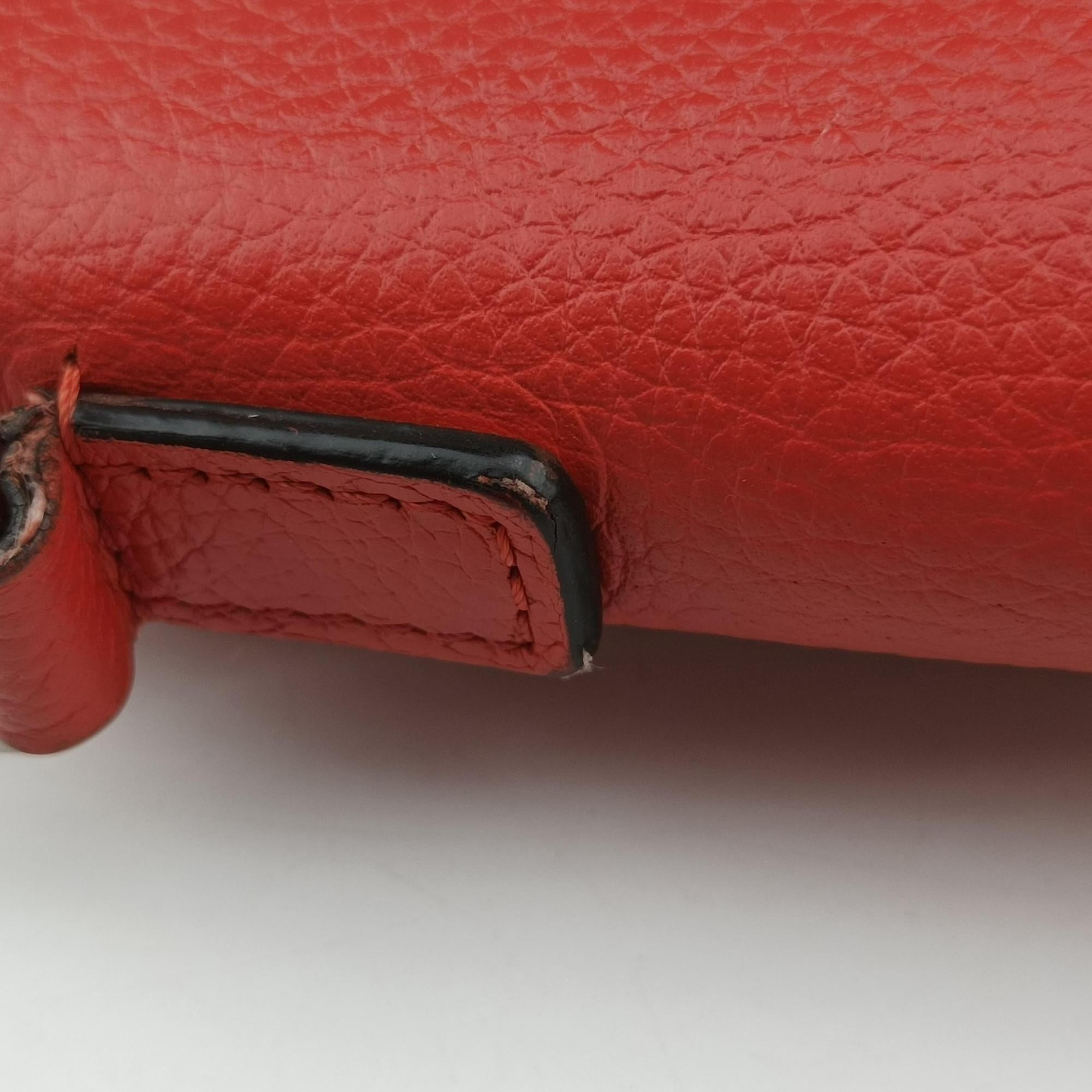 luggage nano shopper Red leather S-LA-4134 S-CT-3194ラゲージナノショッパー レッド レザー S-LA-4134 S-CT-3194