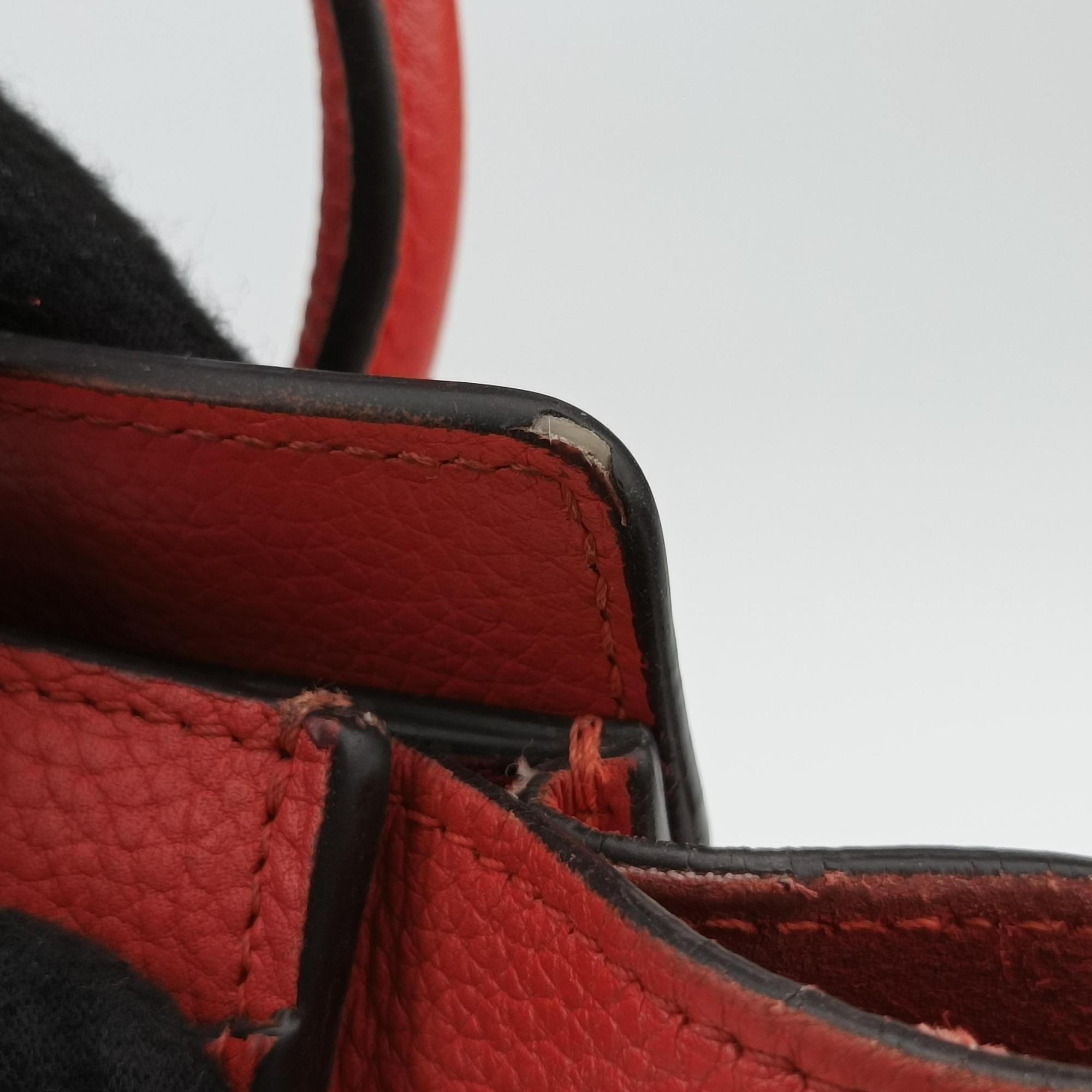 luggage nano shopper Red leather S-LA-4134 S-CT-3194ラゲージナノショッパー レッド レザー S-LA-4134 S-CT-3194