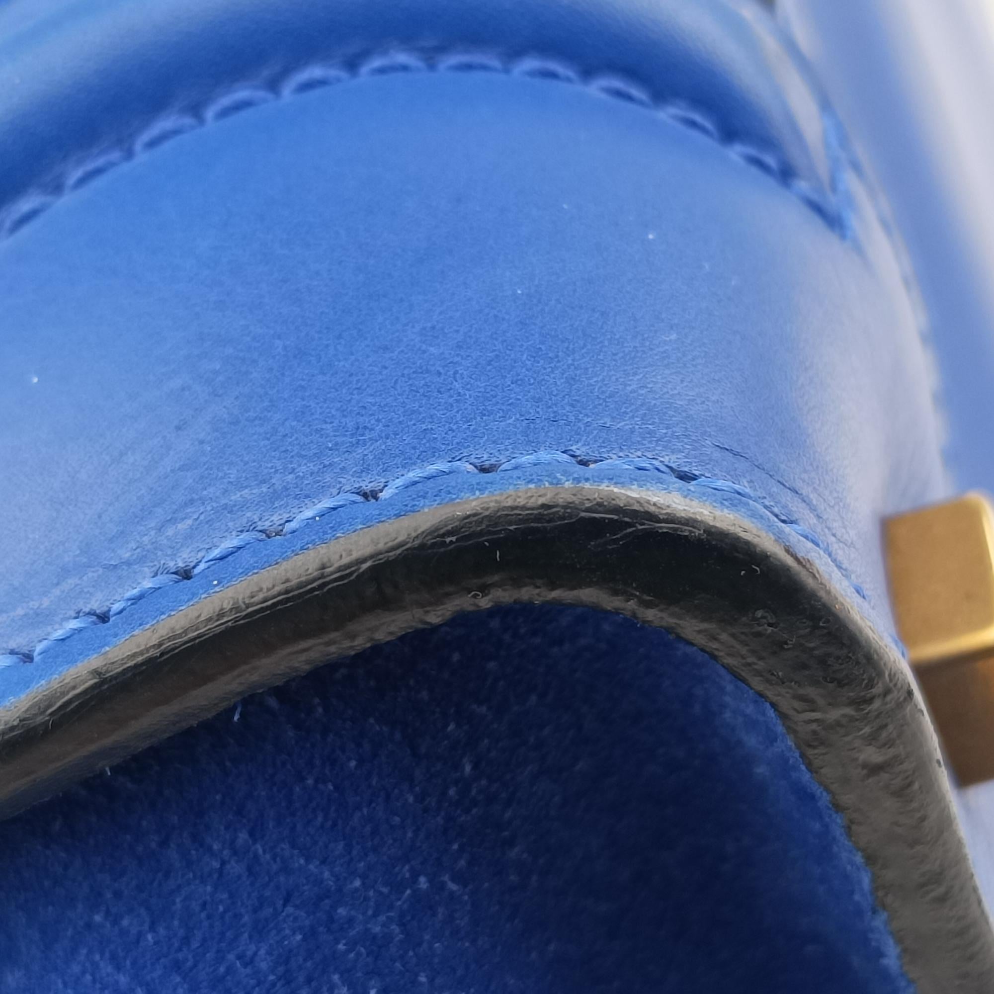 Luggage Mini Shopper Blue Leather×suede S-AT-1111 S-PA-0191ラゲージミニショッパー ブルー レザー×スウェード S-AT-1111 S-PA-0191