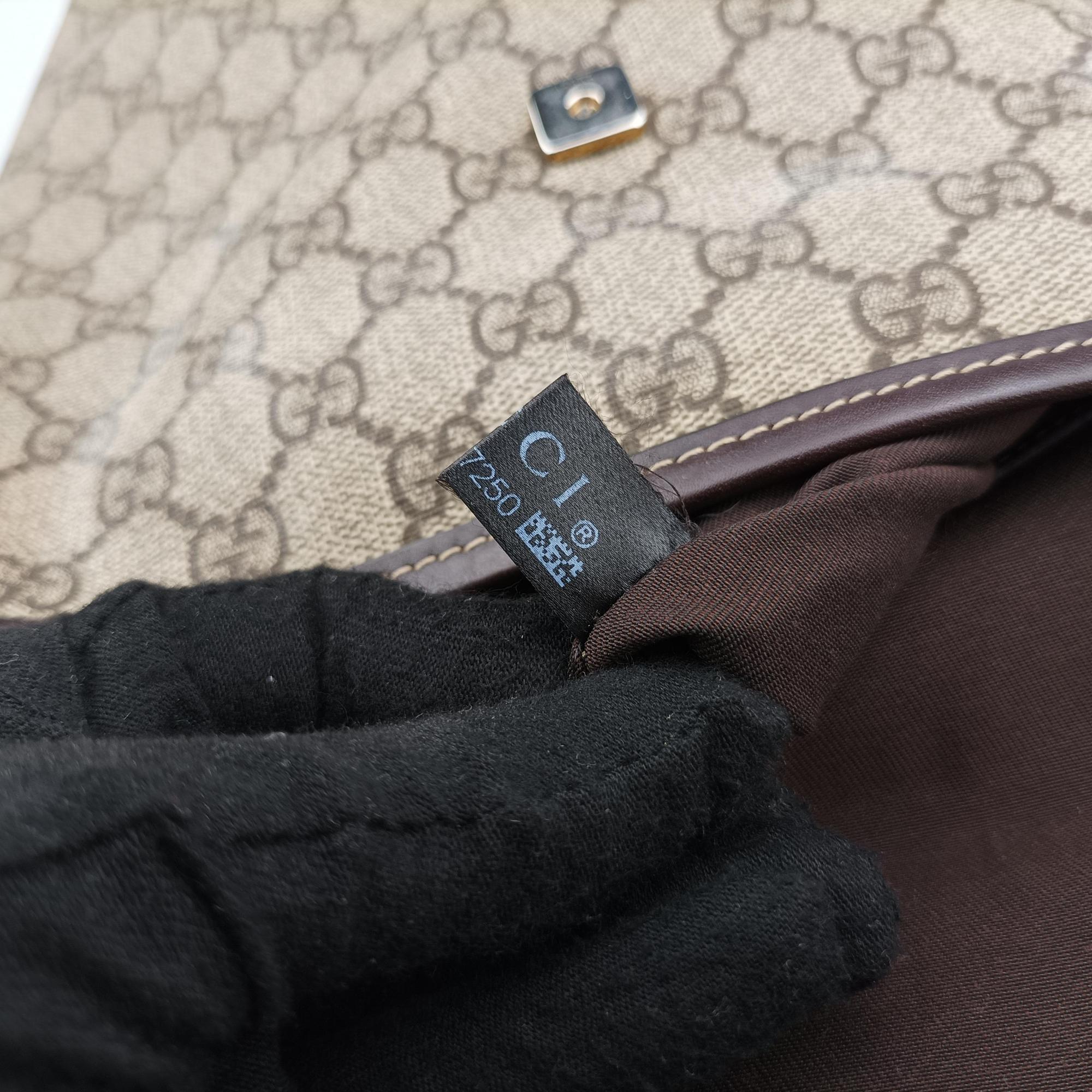 GG Plus GG Supreme Beige x Brown PVC coated canvas C9127250GGプラス GGスプリーム ベージュ×ブラウン PVCコーティングキャンバス C9127250