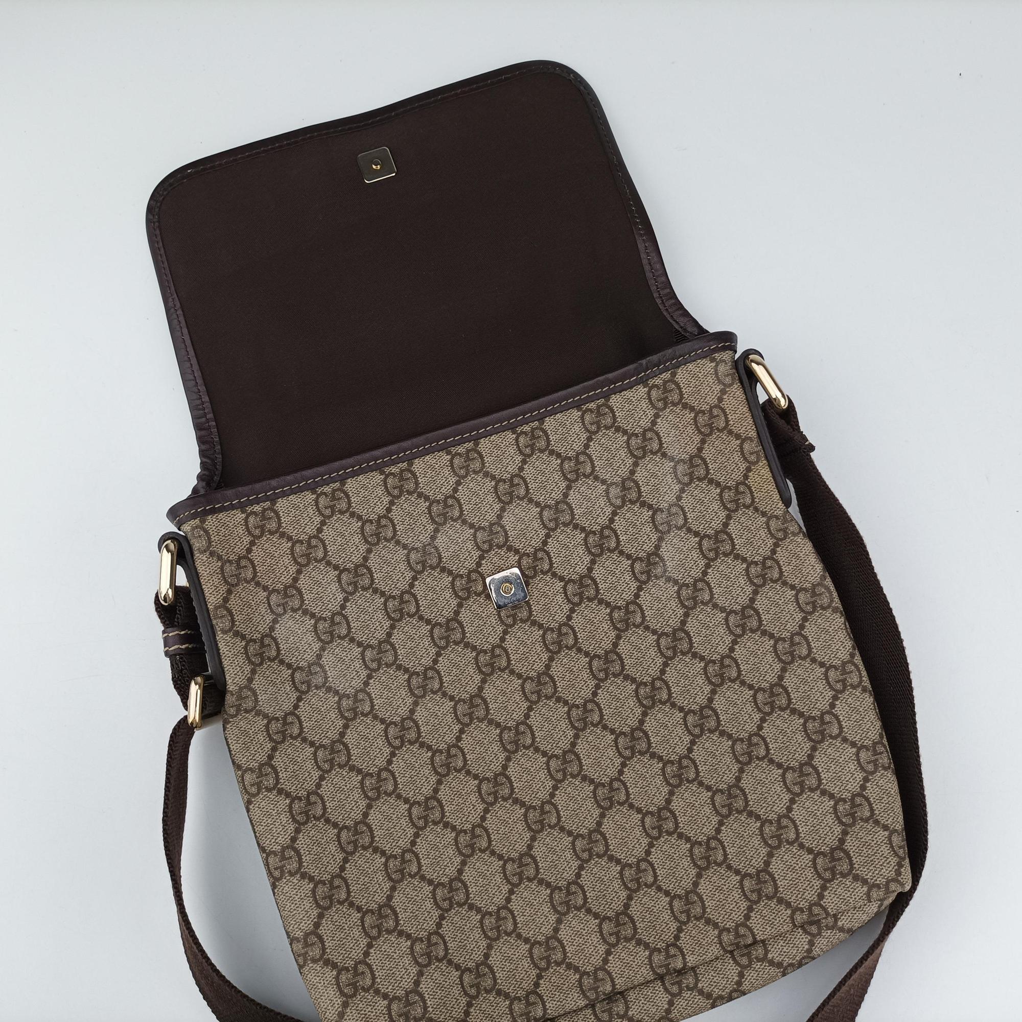 GG Plus GG Supreme Beige x Brown PVC coated canvas C9127250GGプラス GGスプリーム ベージュ×ブラウン PVCコーティングキャンバス C9127250