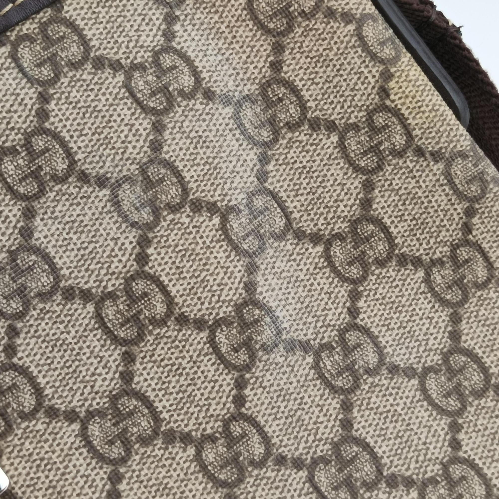 GG Plus GG Supreme Beige x Brown PVC coated canvas C9127250GGプラス GGスプリーム ベージュ×ブラウン PVCコーティングキャンバス C9127250