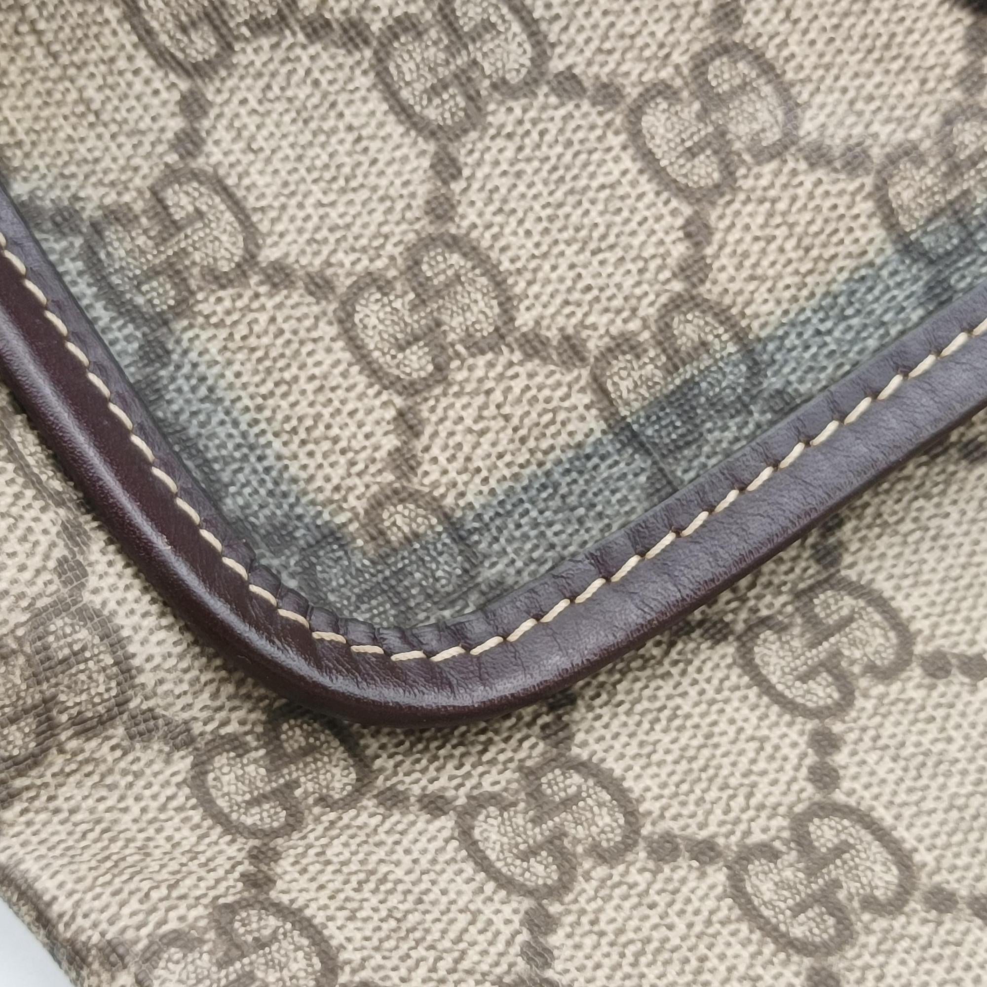 GG Plus GG Supreme Beige x Brown PVC coated canvas C9127250GGプラス GGスプリーム ベージュ×ブラウン PVCコーティングキャンバス C9127250