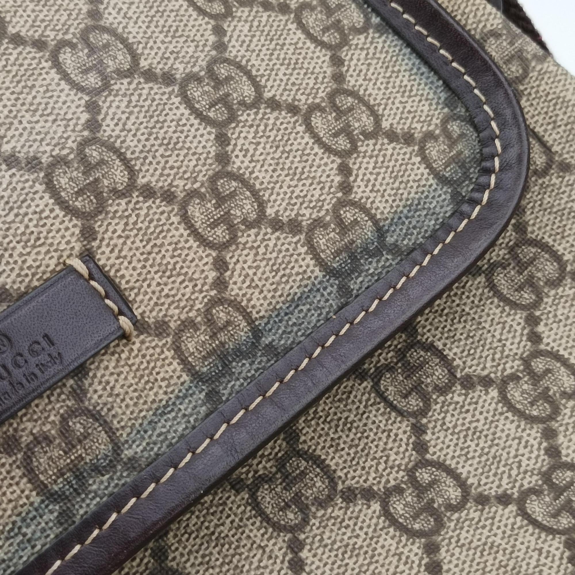 GG Plus GG Supreme Beige x Brown PVC coated canvas C9127250GGプラス GGスプリーム ベージュ×ブラウン PVCコーティングキャンバス C9127250