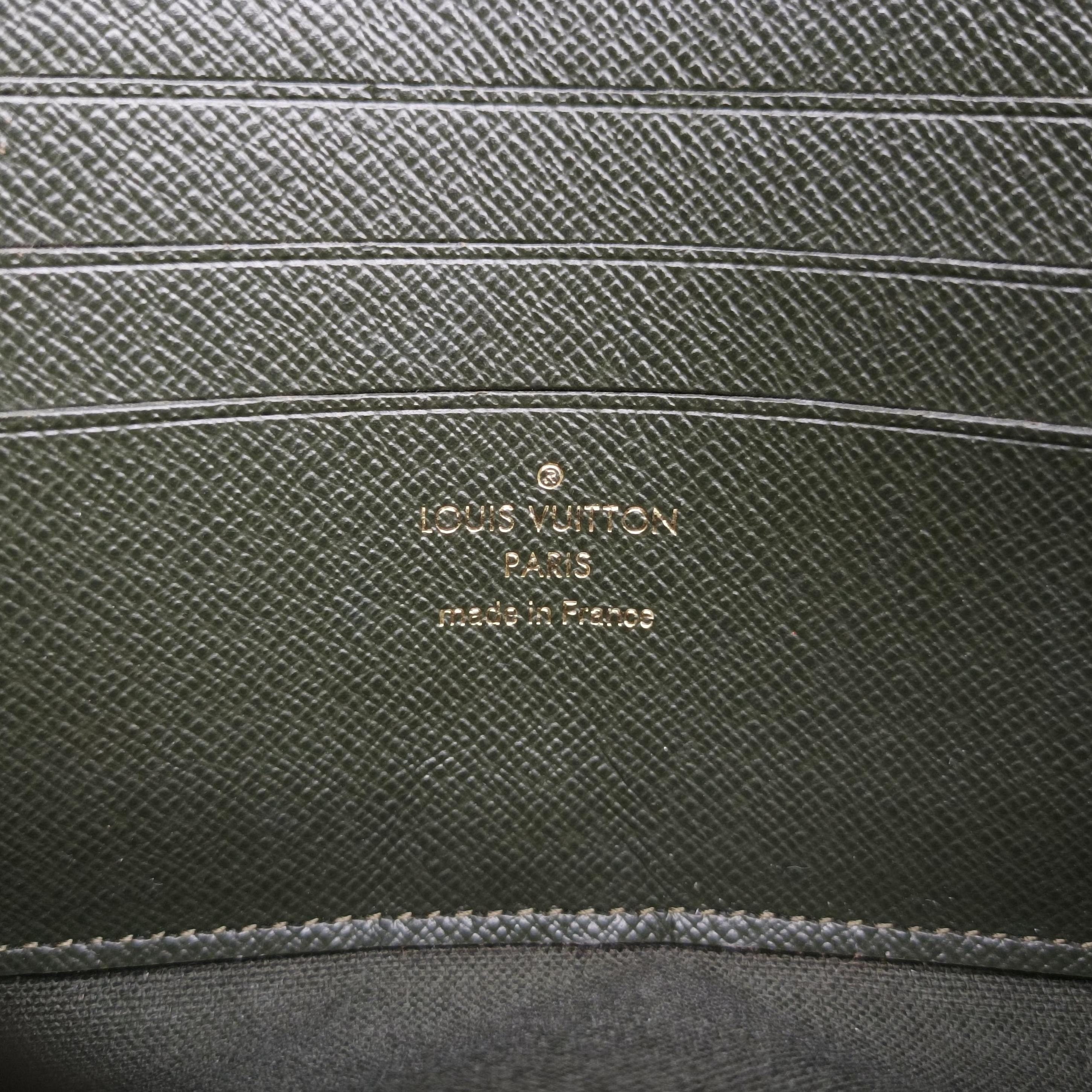 Multi Pochette FeLICIE Brown×KHAKI Monogram Canvas M80091 IC Chipミュルティ ポシェット フェリシー モノグラム/ブラウン×カーキ モノグラムキャンバス M80091 ICチップ