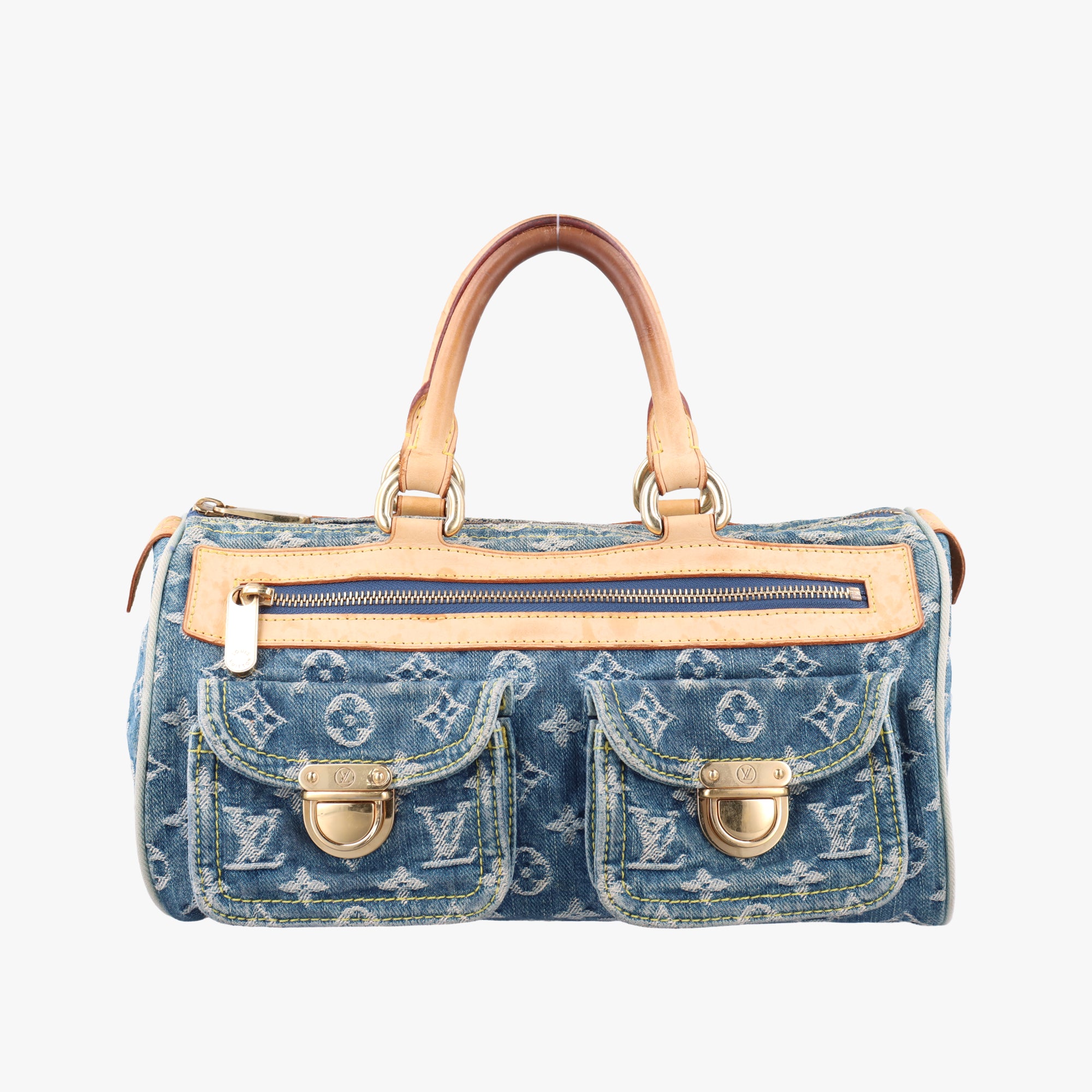 Neo speedy Blue Monogram Denim M95019 SP1015ネオスピーディ ブルー モノグラム デニム M95019 SP1015