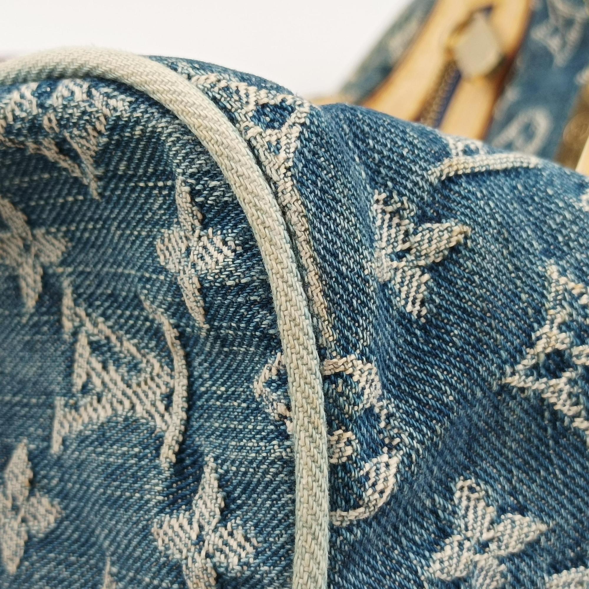 Neo speedy Blue Monogram Denim M95019 SP1015ネオスピーディ ブルー モノグラム デニム M95019 SP1015