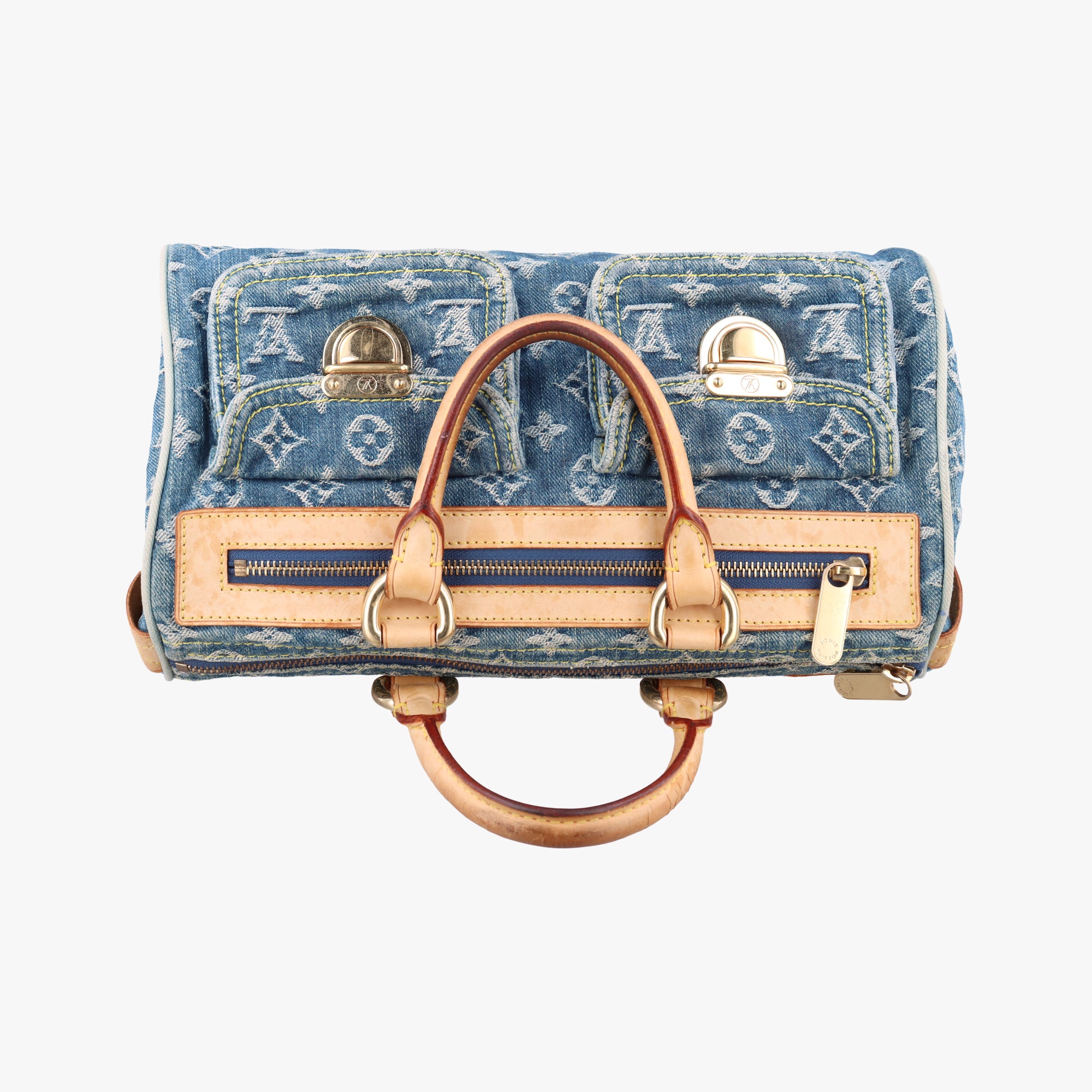 Neo speedy Blue Monogram Denim M95019 SP1015ネオスピーディ ブルー モノグラム デニム M95019 SP1015