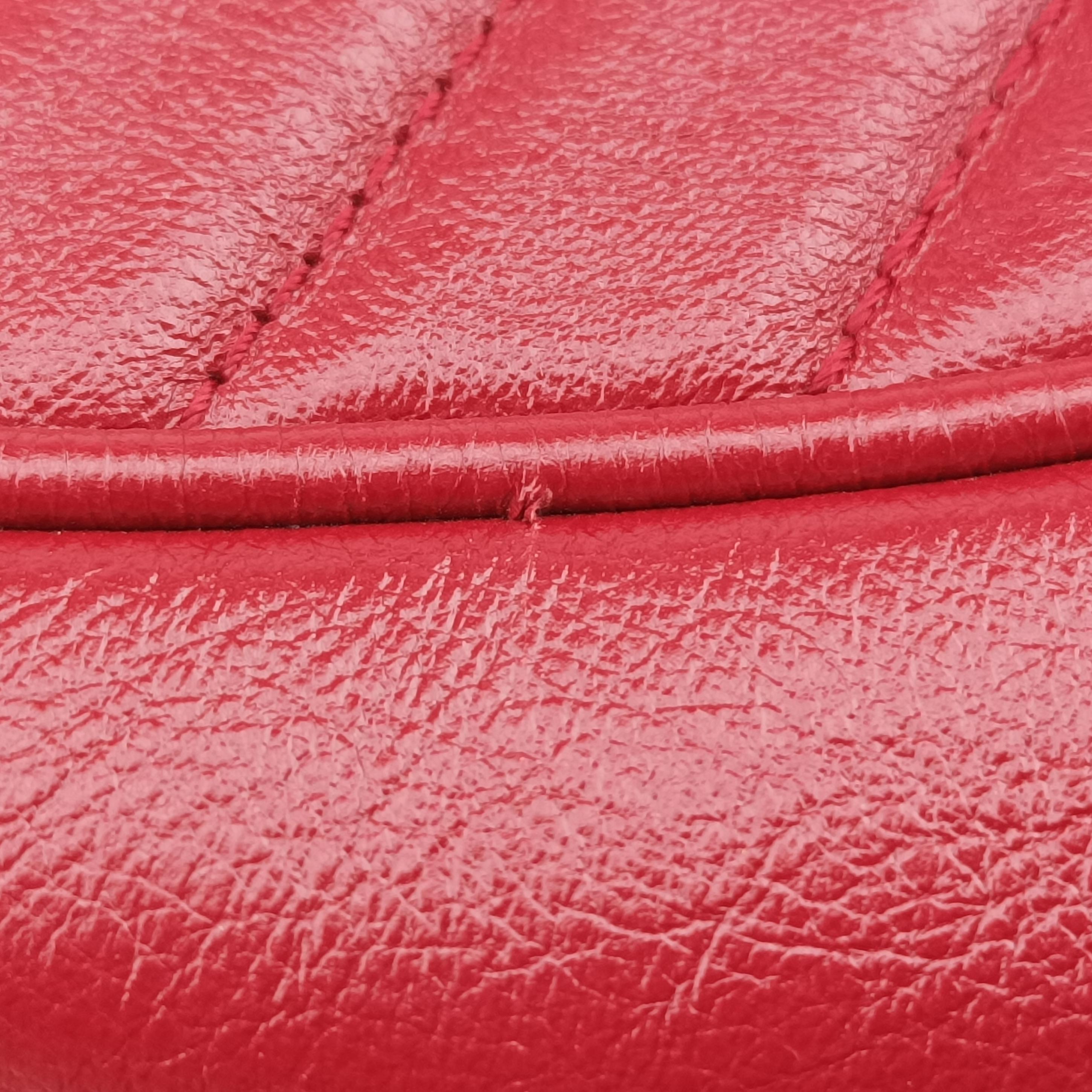 GG Marmont Red Leather 550155 I027256477GGマーモント レッド レザー 550155 I027256477