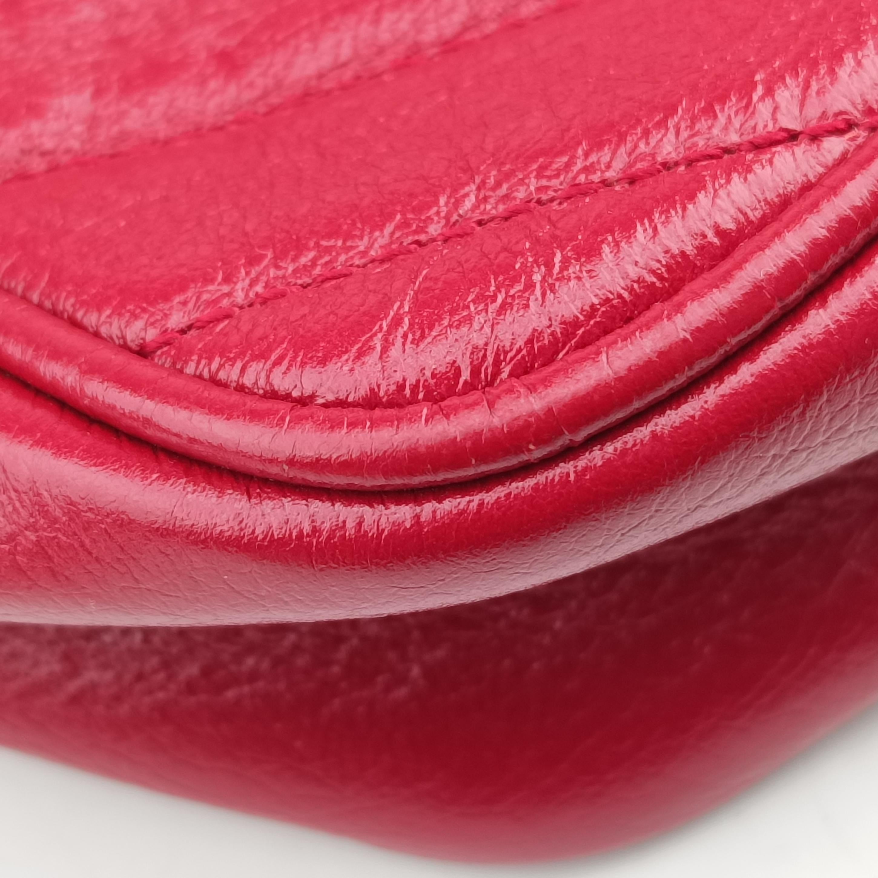 GG Marmont Red Leather 550155 I027256477GGマーモント レッド レザー 550155 I027256477