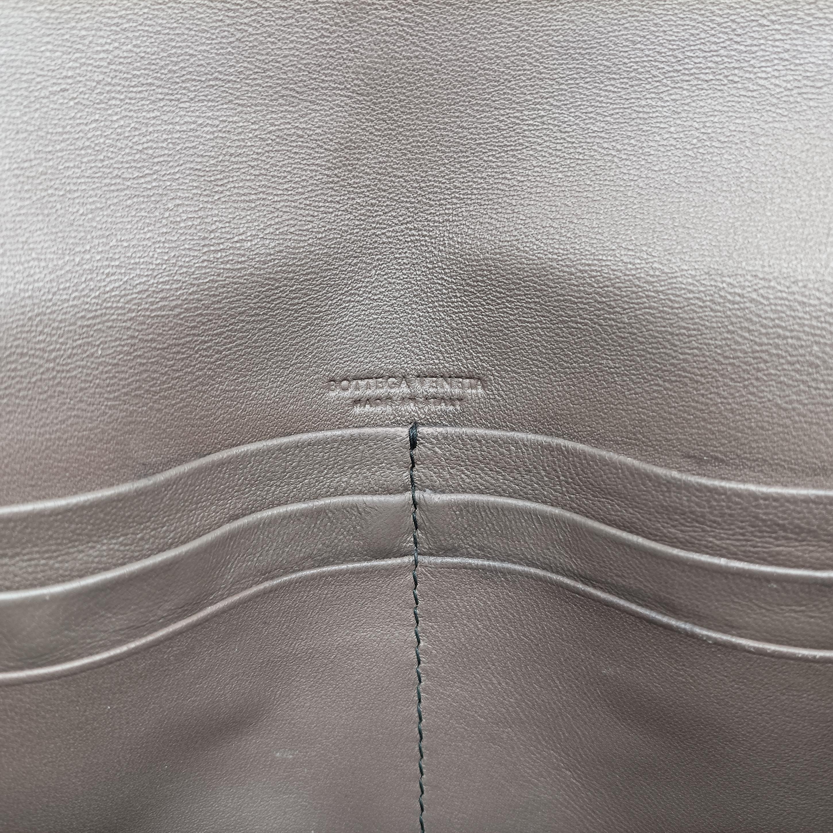 INTRECCIATO Brown×red×pink lambskin S01929525Lイントレチャート ブラウン×レッド×ピンク ラムスキン S01929525L