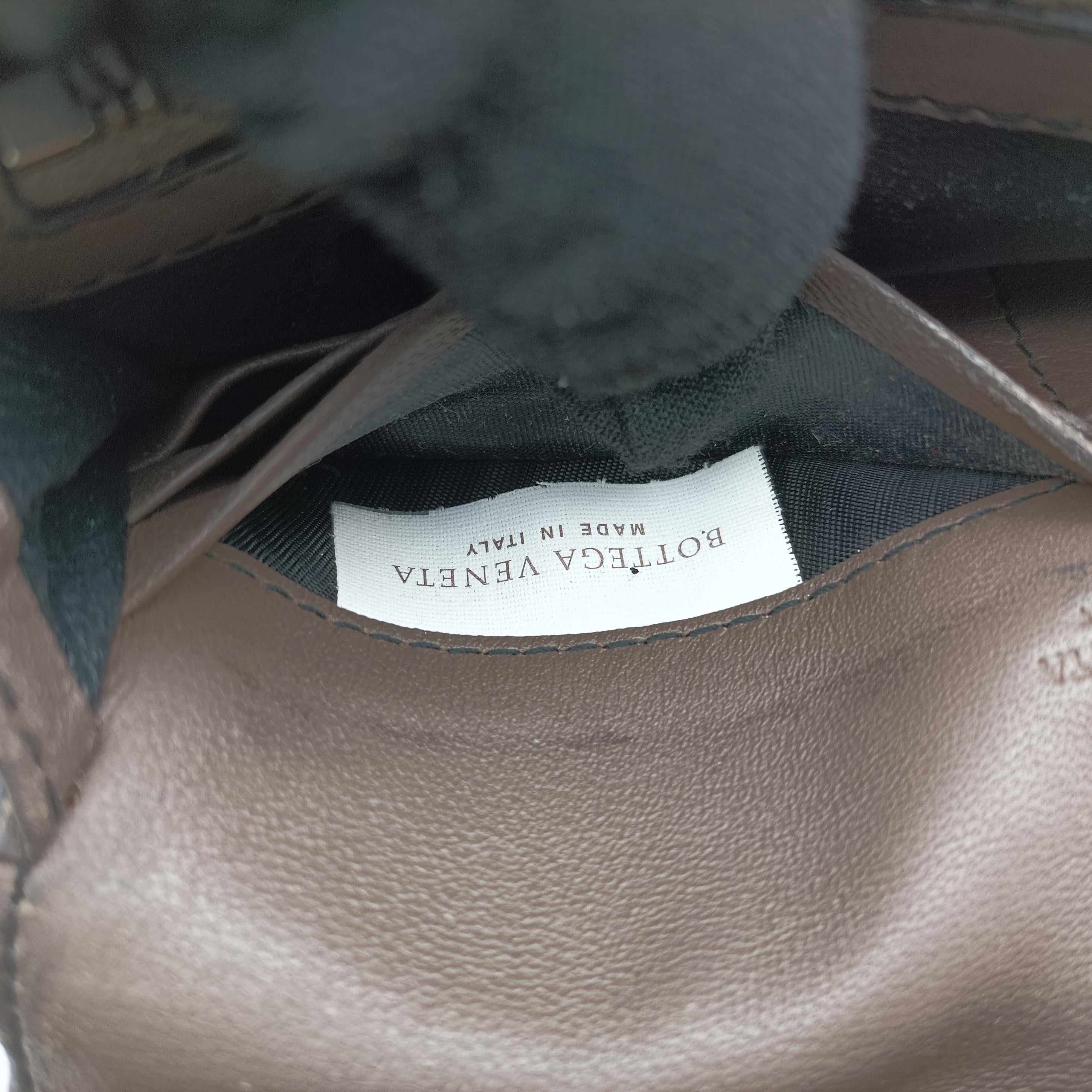 INTRECCIATO Brown×red×pink lambskin S01929525Lイントレチャート ブラウン×レッド×ピンク ラムスキン S01929525L