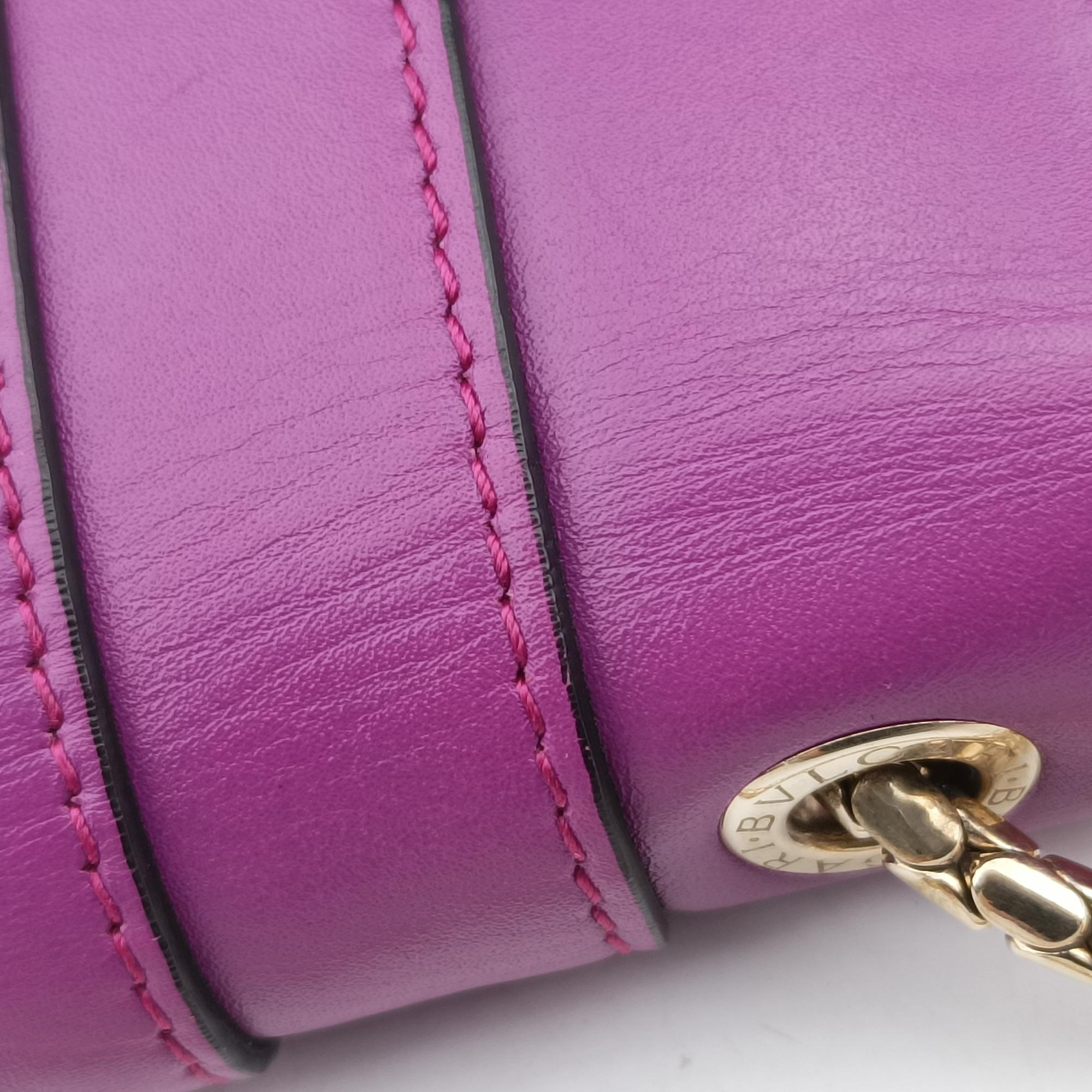 Serpenti Forever Purple Leather LD.N12.34573セルペンティ フォーエバー パープル レザー LD.N12.34573