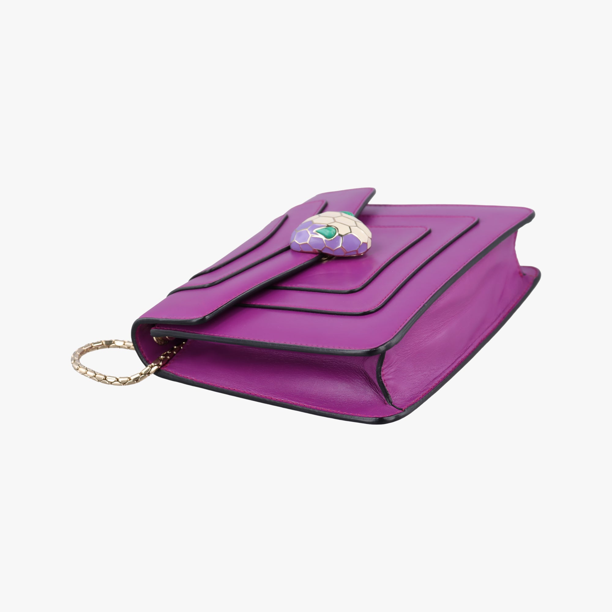 Serpenti Forever Purple Leather LD.N12.34573セルペンティ フォーエバー パープル レザー LD.N12.34573