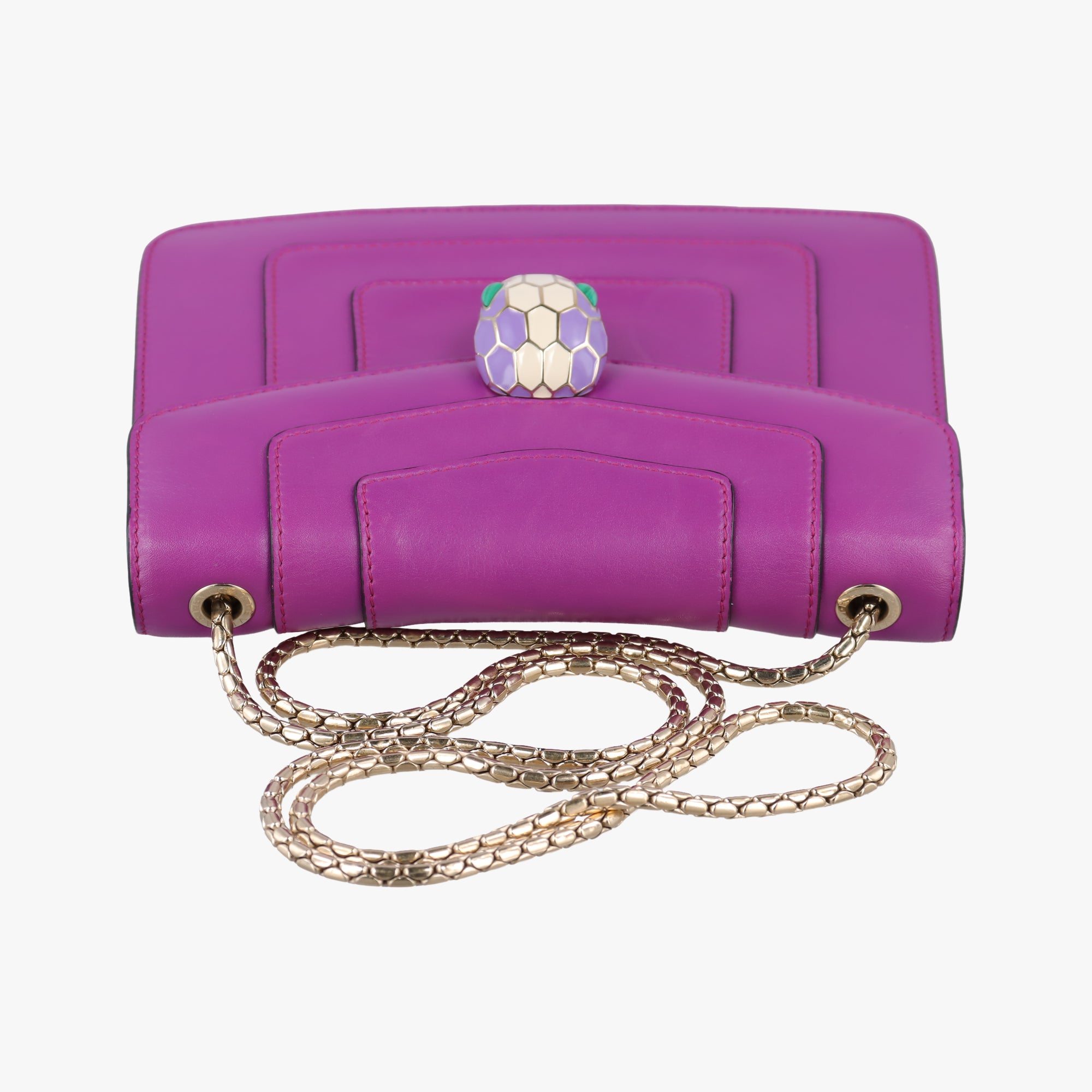 Serpenti Forever Purple Leather LD.N12.34573セルペンティ フォーエバー パープル レザー LD.N12.34573