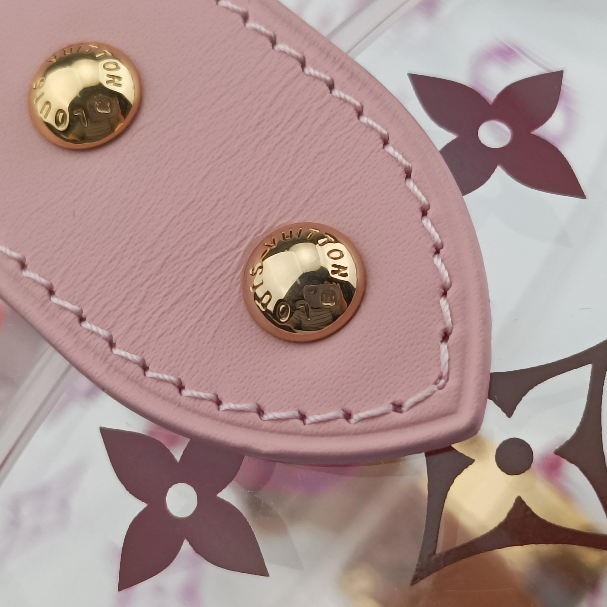 Boite Scott Trunk Jewelry Makeup Box Pink×multicolor Plexiglass GI0362 GI0362 DI0159ボワット スコット トランク ジュエリー メイクボックス ピンク×マルチカラー プレキシガラス GI0362 GI0362 DI0159