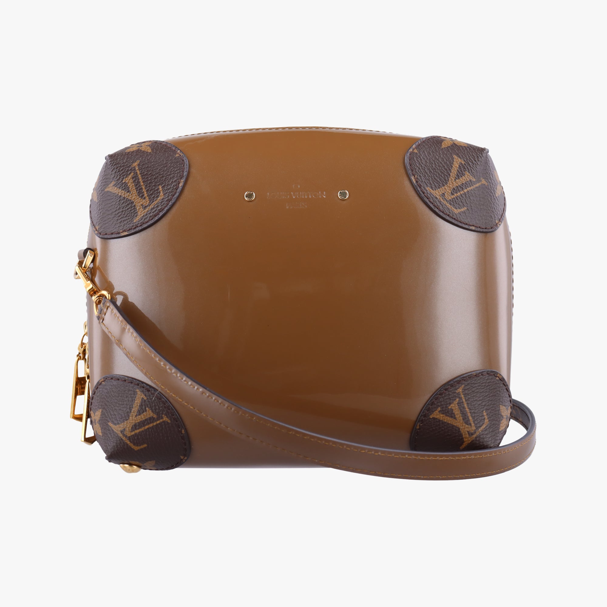 Miroir Venice Brown Monogram Canvas×Vernis M54390 PL0188 IC Chipミラーヴェネツィア ブラウン モノグラムキャンバス×ヴェルニ M54390 PL0188 ICチップ