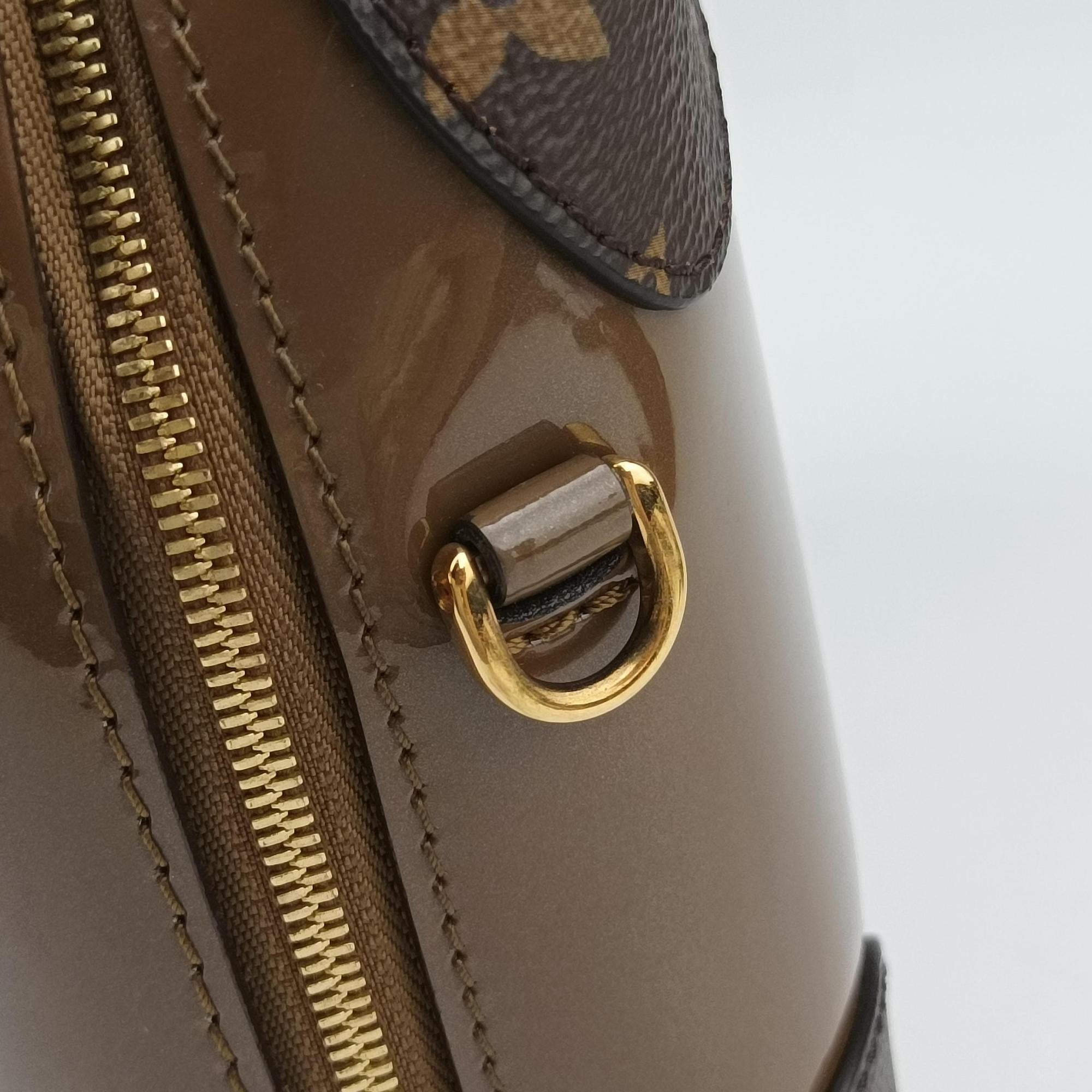 Miroir Venice Brown Monogram Canvas×Vernis M54390 PL0188 IC Chipミラーヴェネツィア ブラウン モノグラムキャンバス×ヴェルニ M54390 PL0188 ICチップ