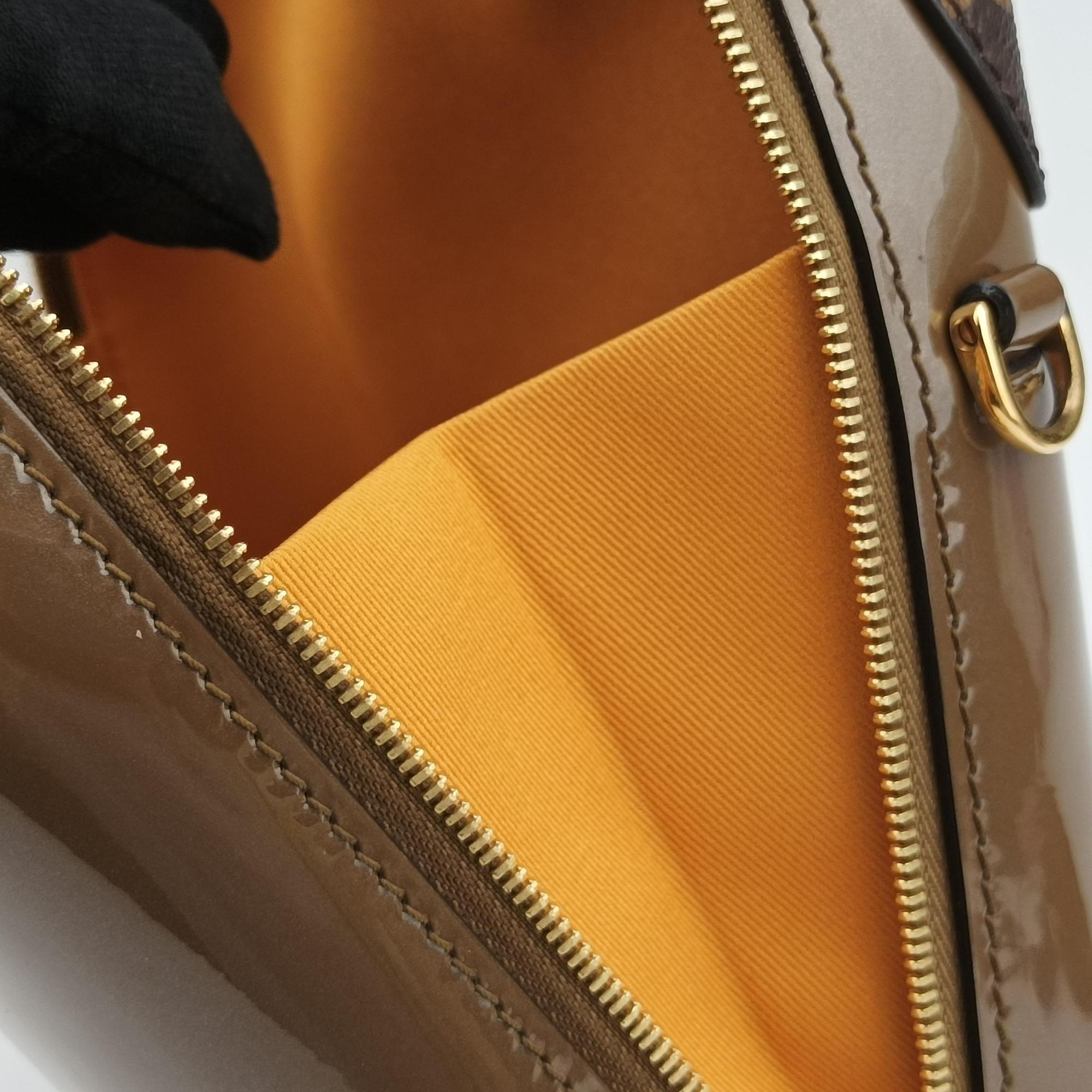 Miroir Venice Brown Monogram Canvas×Vernis M54390 PL0188 IC Chipミラーヴェネツィア ブラウン モノグラムキャンバス×ヴェルニ M54390 PL0188 ICチップ