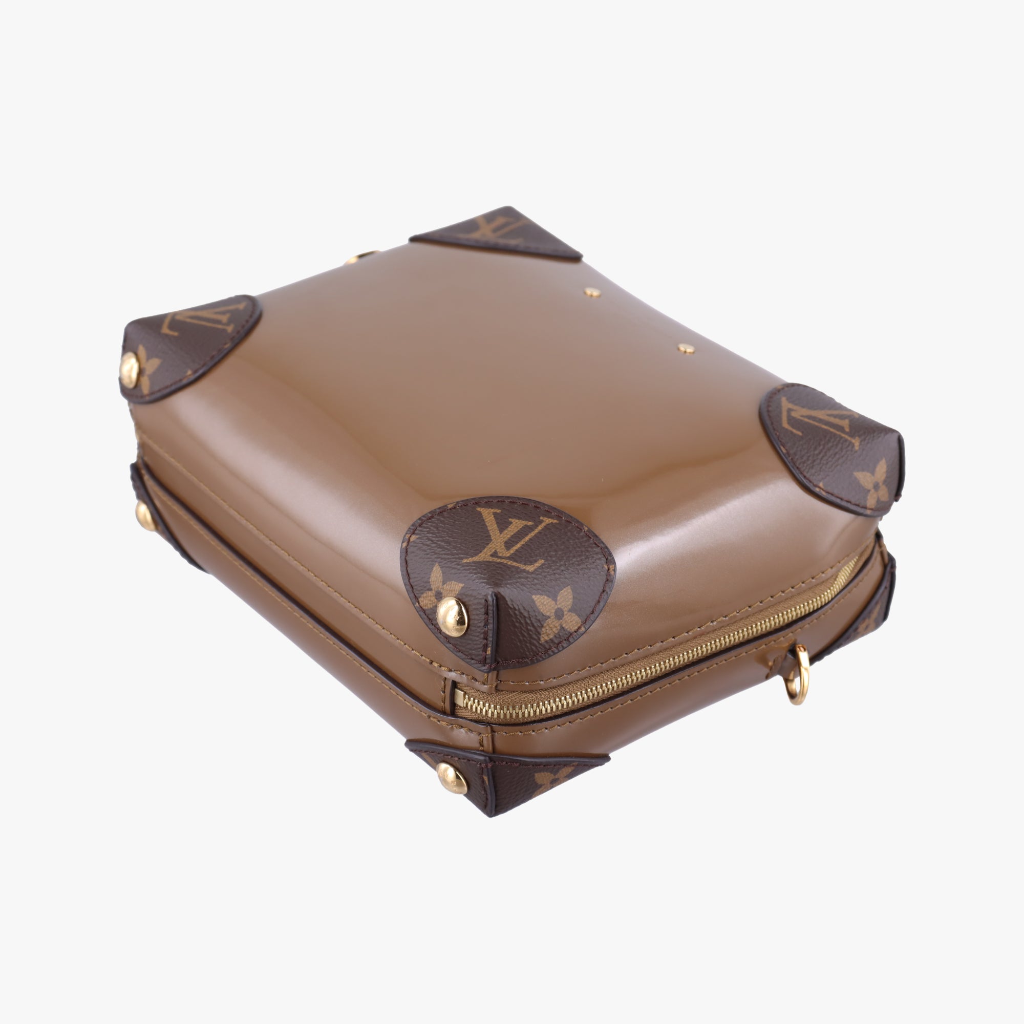 Miroir Venice Brown Monogram Canvas×Vernis M54390 PL0188 IC Chipミラーヴェネツィア ブラウン モノグラムキャンバス×ヴェルニ M54390 PL0188 ICチップ