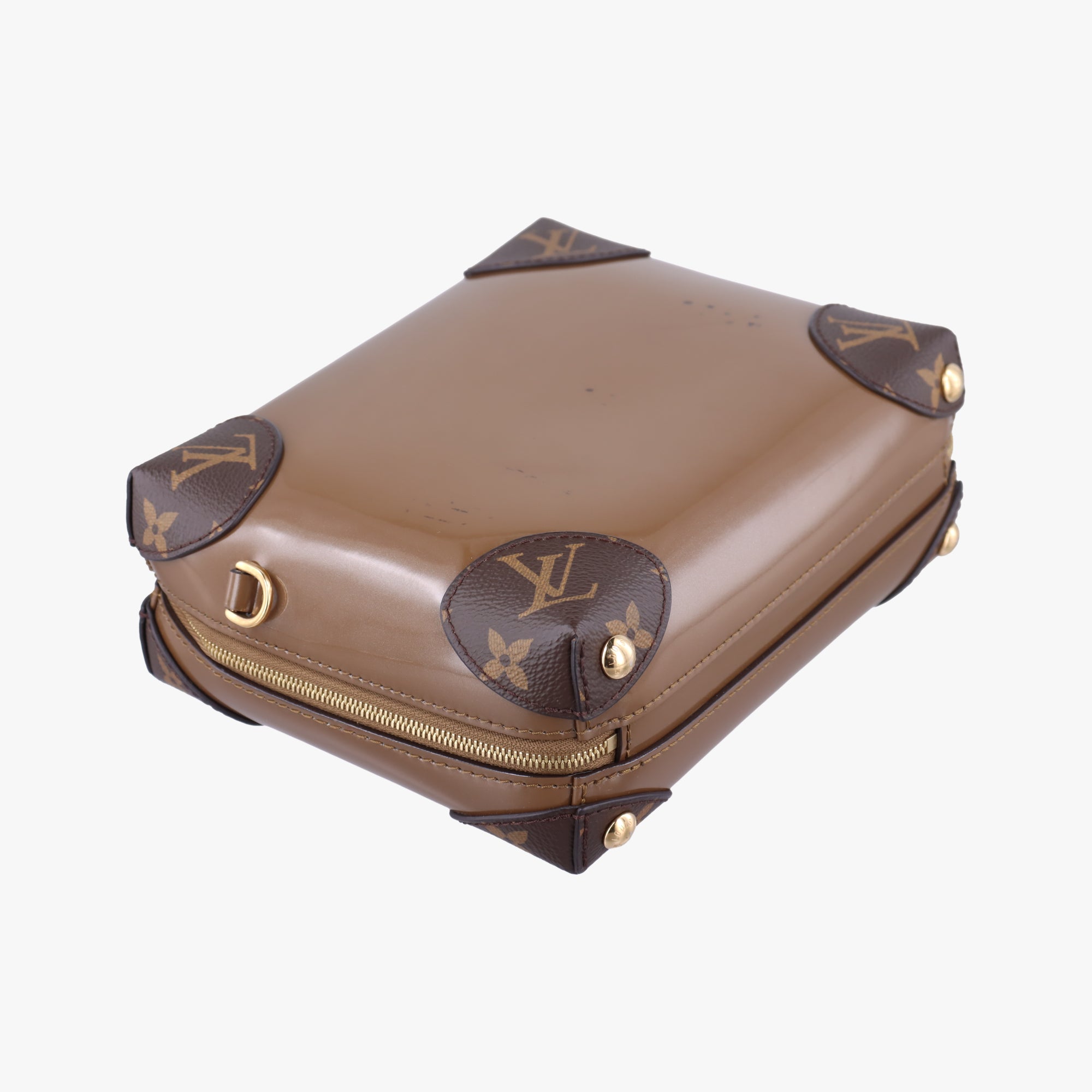 Miroir Venice Brown Monogram Canvas×Vernis M54390 PL0188 IC Chipミラーヴェネツィア ブラウン モノグラムキャンバス×ヴェルニ M54390 PL0188 ICチップ