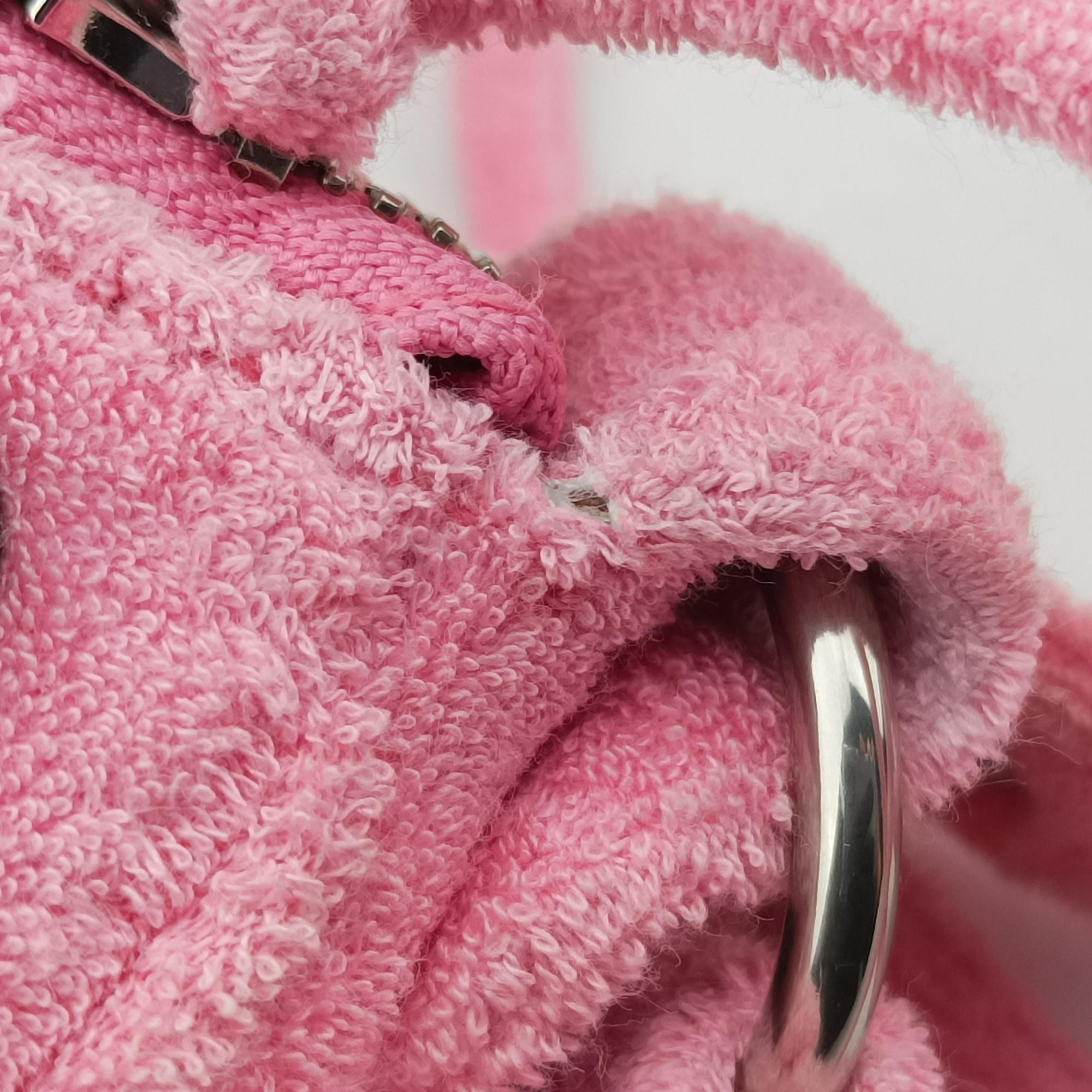 Le Cagole mini Pink Pile Fabric 671309.5812.O.002123ル カゴール ミニ ピンク パイル生地 671309.5812.O.002123