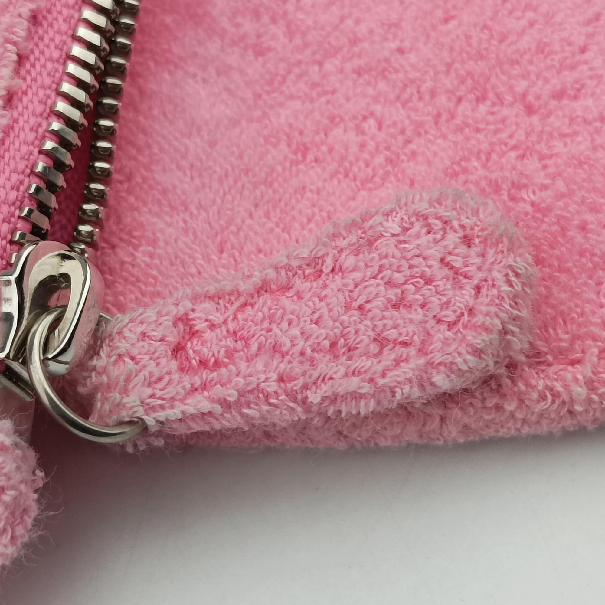 Le Cagole mini Pink Pile Fabric 671309.5812.O.002123ル カゴール ミニ ピンク パイル生地 671309.5812.O.002123