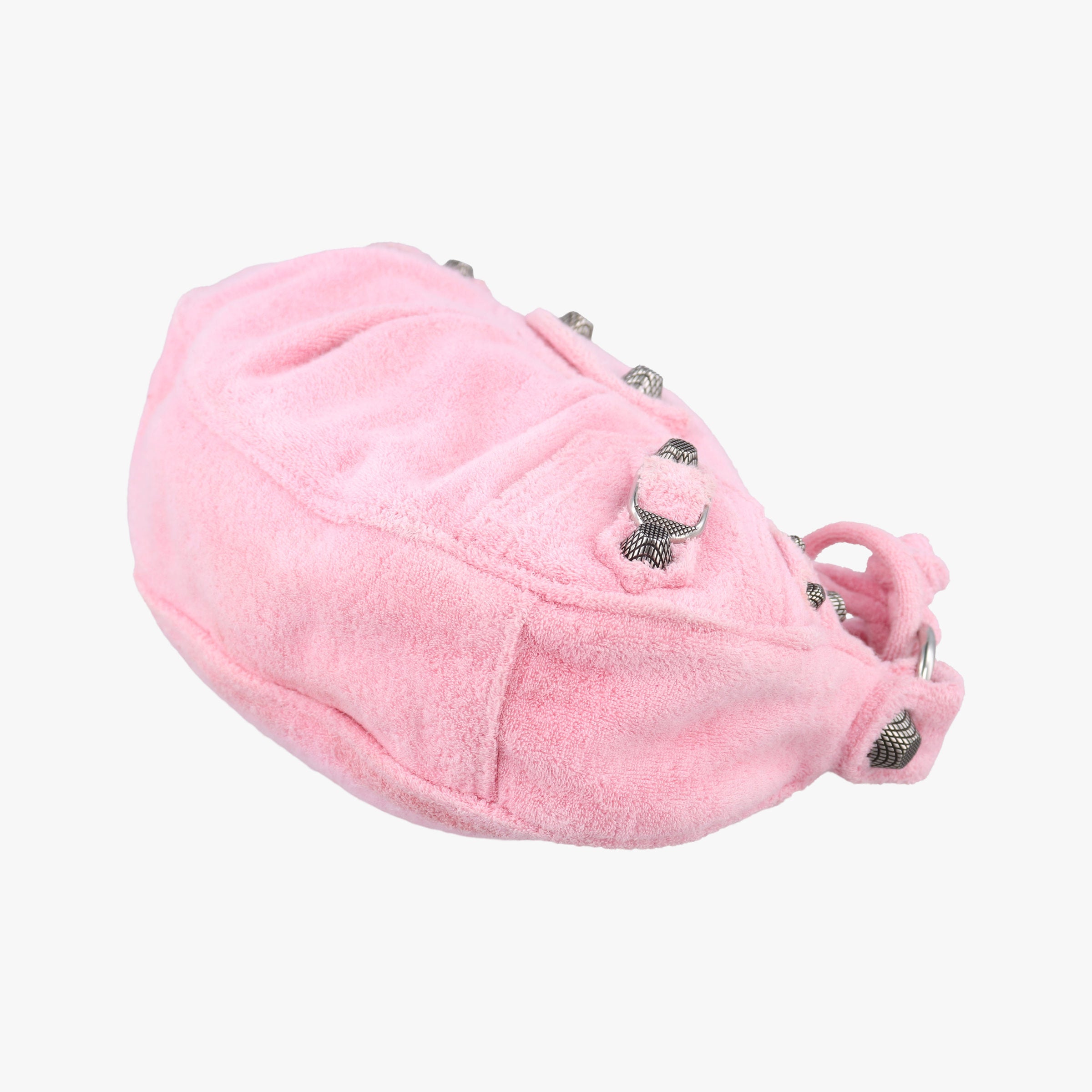 Le Cagole mini Pink Pile Fabric 671309.5812.O.002123ル カゴール ミニ ピンク パイル生地 671309.5812.O.002123