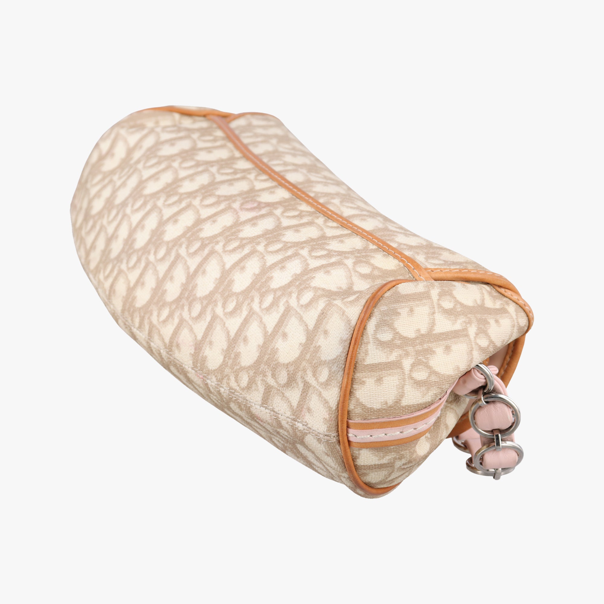 Romantic Trotter Beige x Pink PVC coated canvas 01-RU-1007ロマンティックトロッター ベージュ×ピンク PVCコーティングキャンバス 01-RU-1007