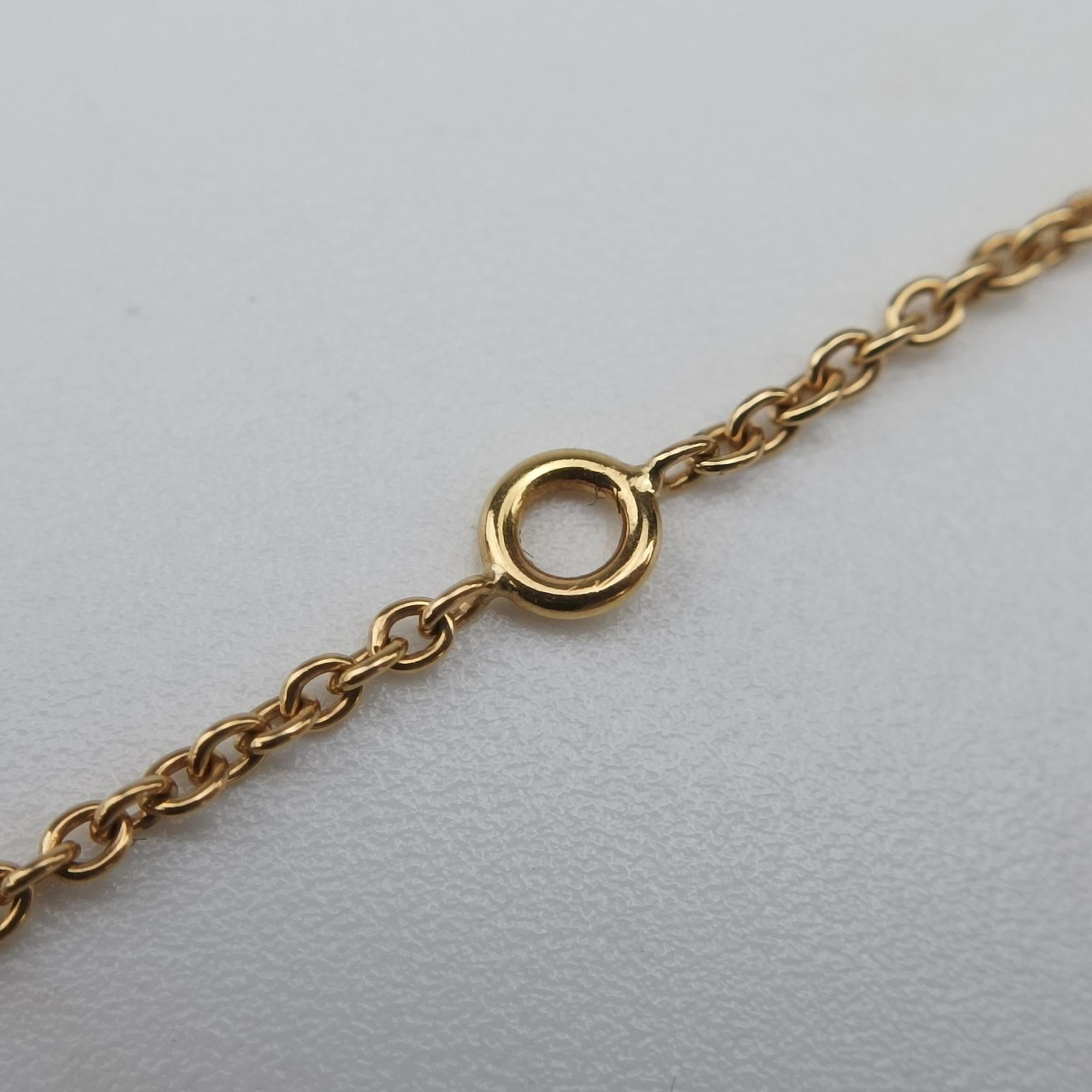 Rose des Vents medallion yellow gold x white AU750 201183ローズデヴァン メダリオン イエローゴールド×ホワイト AU750 201183