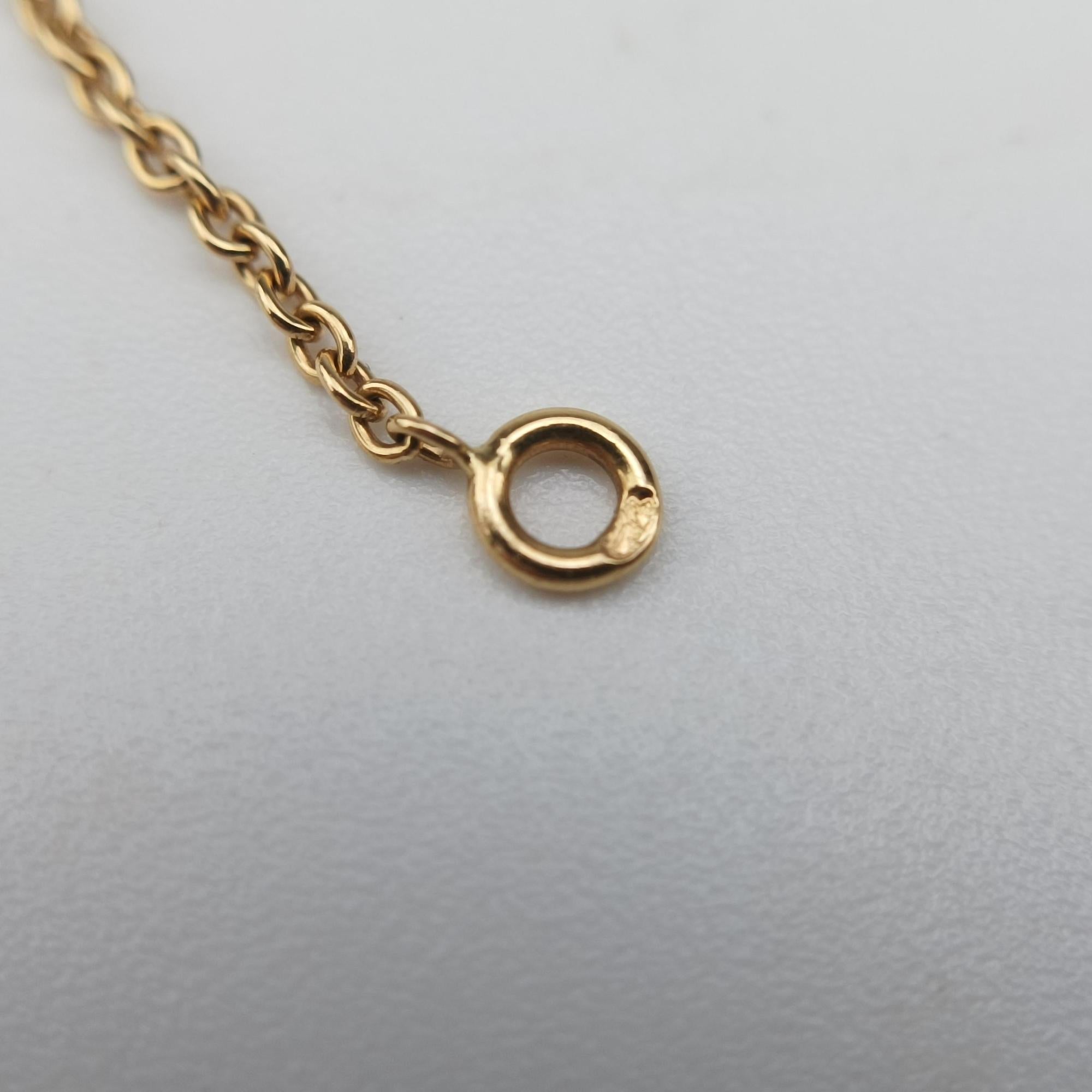 Rose des Vents medallion yellow gold x white AU750 201183ローズデヴァン メダリオン イエローゴールド×ホワイト AU750 201183