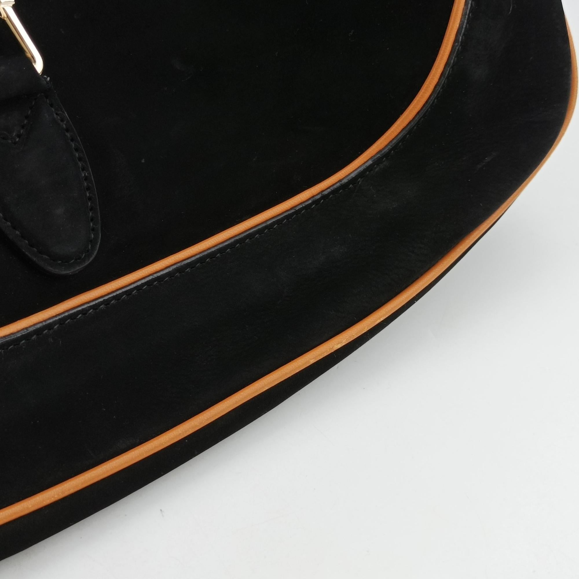 New Jackie Black suede H010188594ニュージャッキー ブラック スエード H010188594