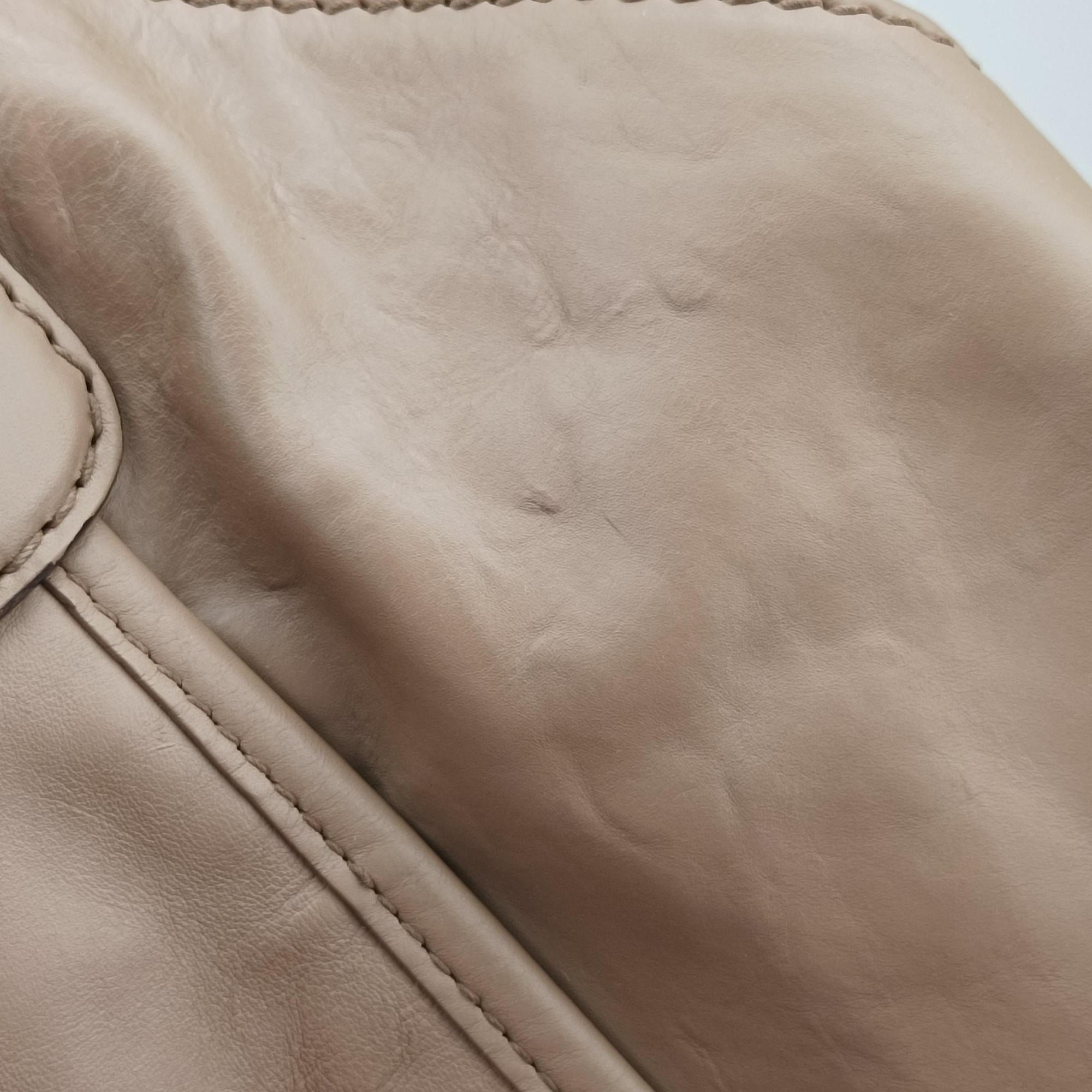 Soft Stirrup Beige Leather 296855 G012931695ソフト スターラップ ベージュ レザー 296855 G012931695