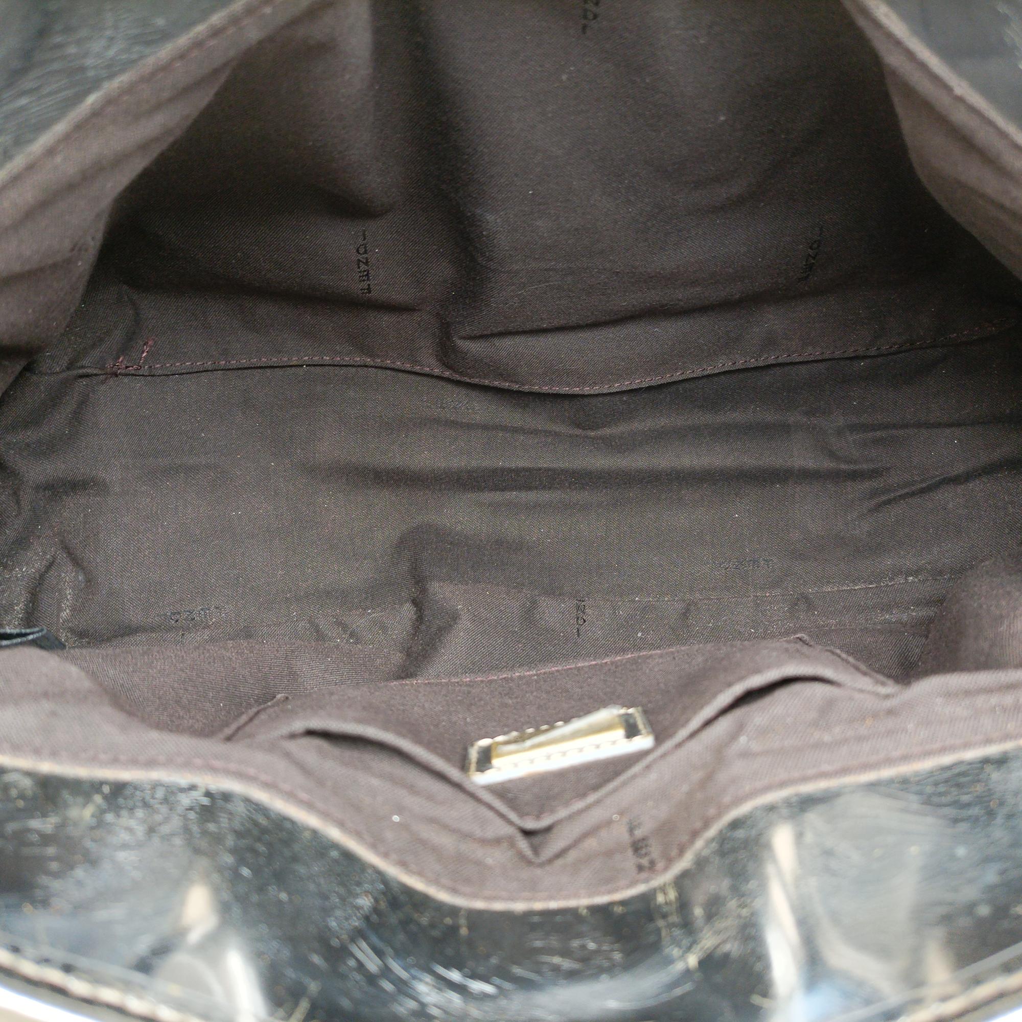 B Bag Beige x Silver straw 2415-8BN165-VUM-078Bバッグ ベージュ×シルバー ストロー 2415-8BN165-VUM-078