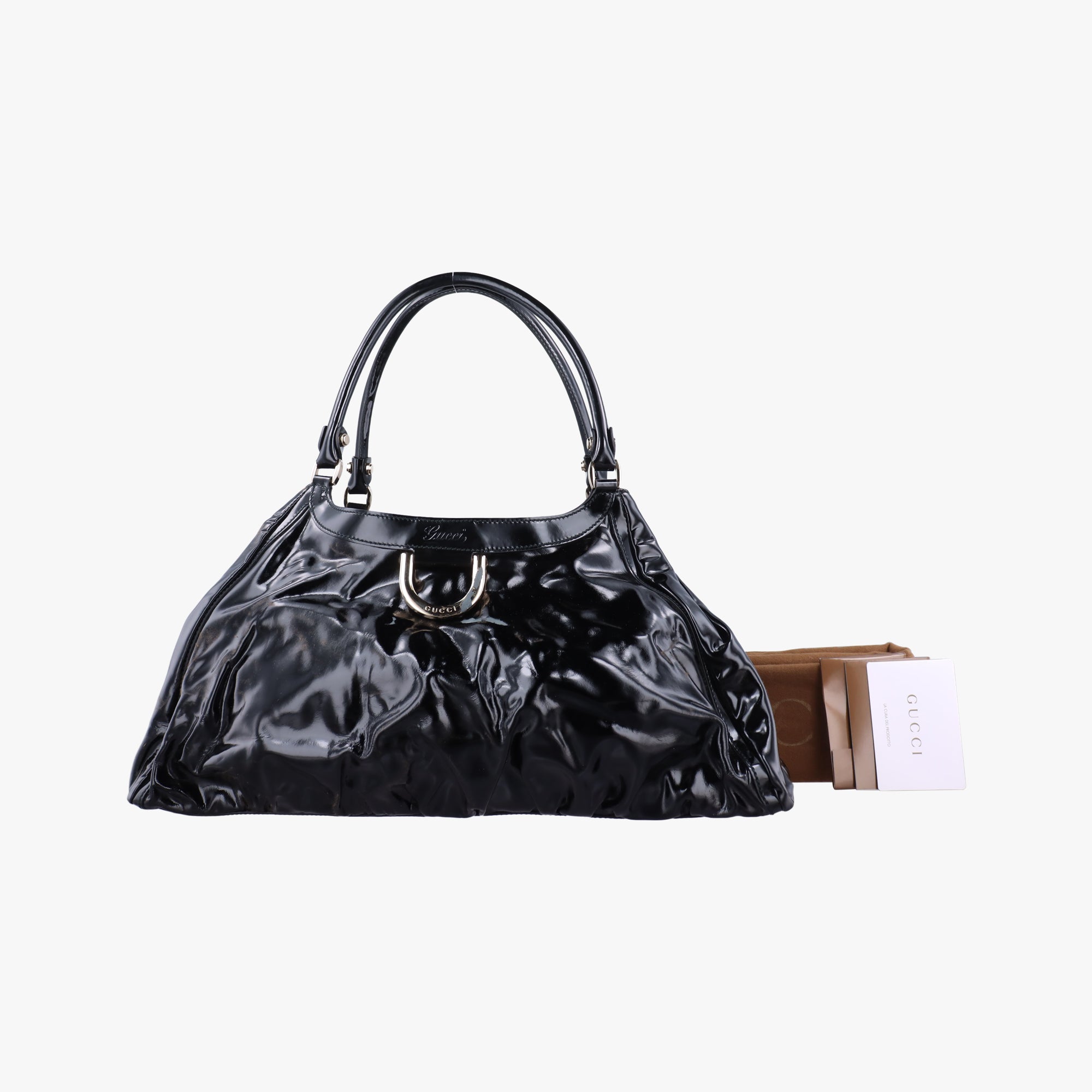 Abbey D-Ring Black enamel D2108259アビー Dリング ブラック エナメル D2108259