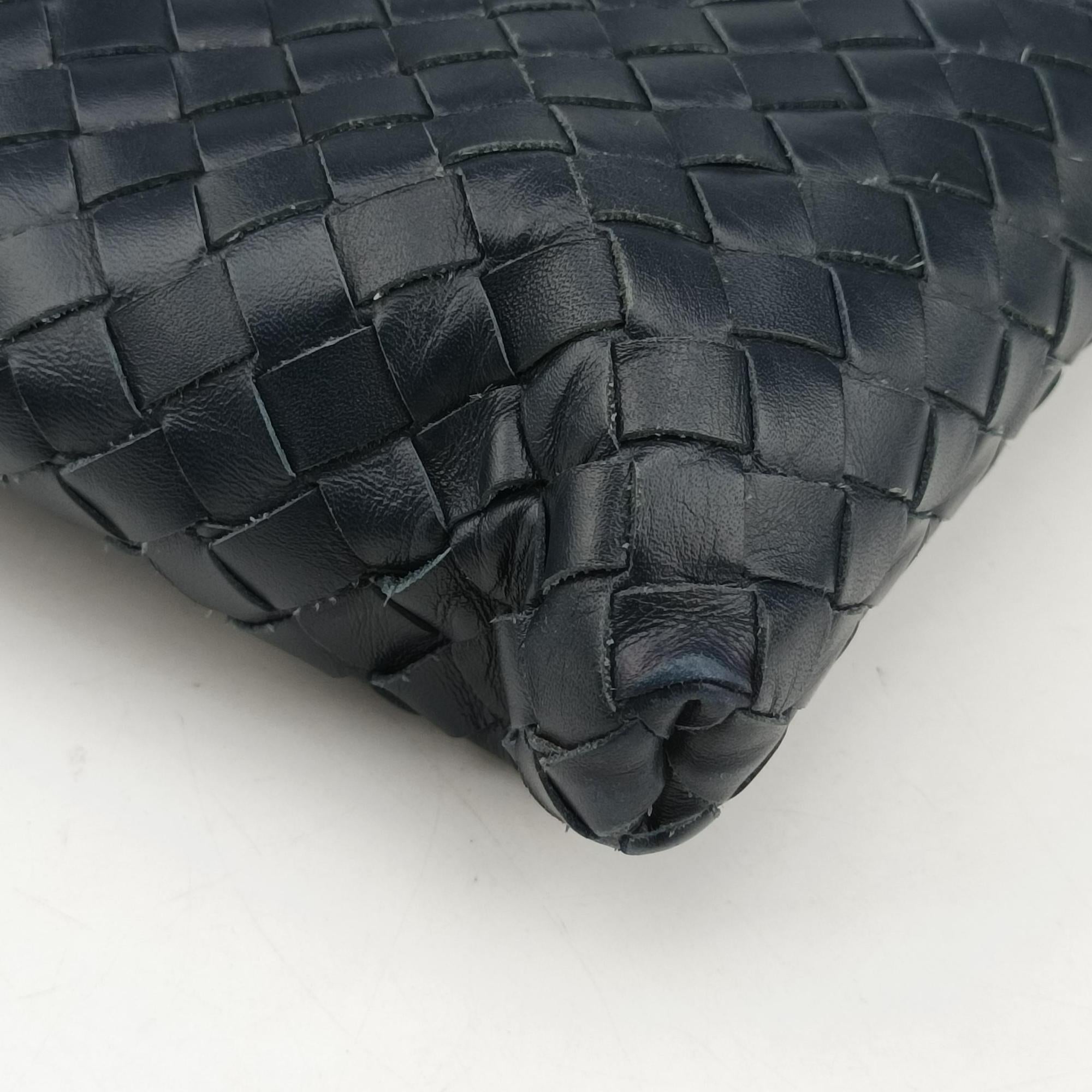 Intrecciato Navy lambskin B03555600Uイントレチャート ネイビー ラムスキン B03555600U