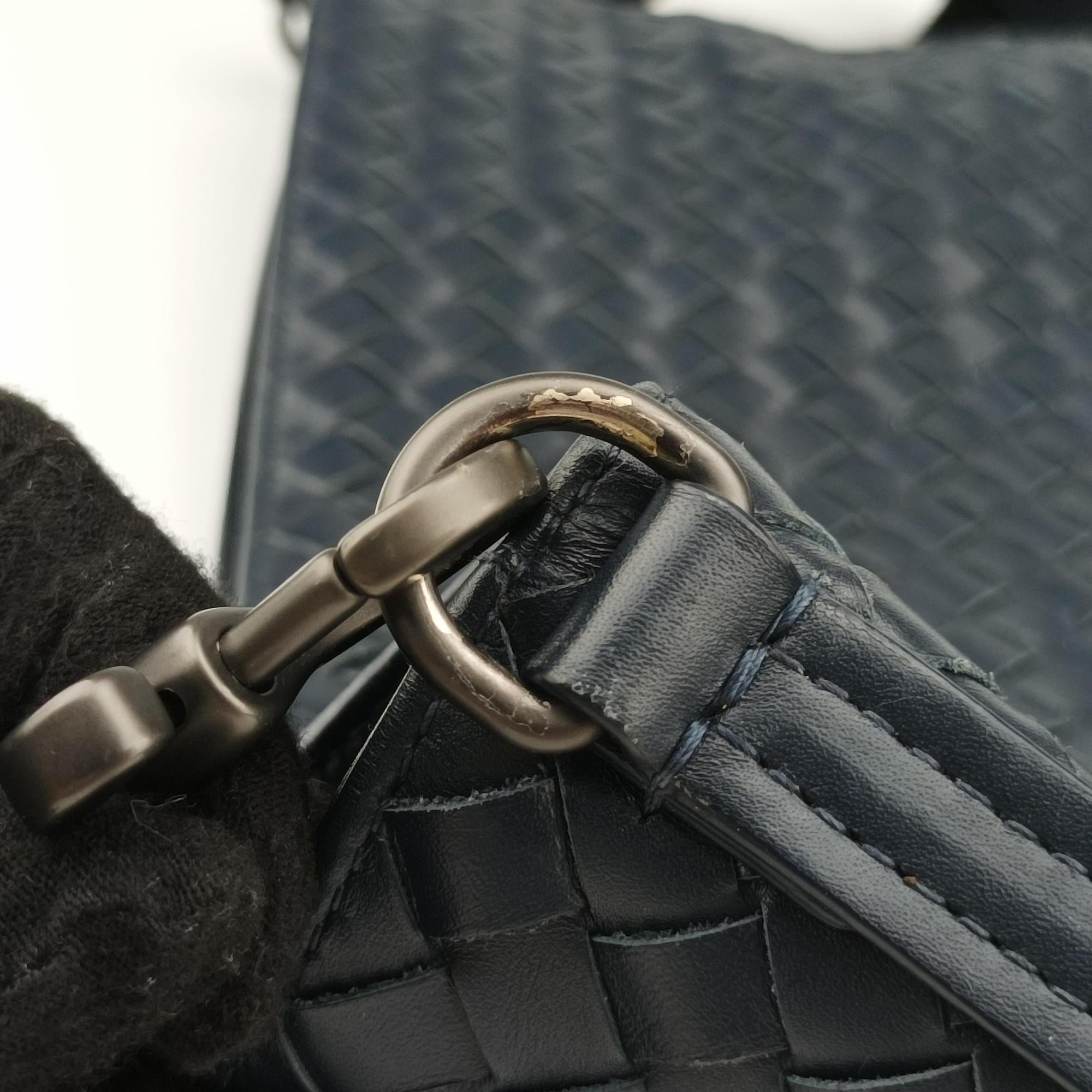 Intrecciato Navy lambskin B03555600Uイントレチャート ネイビー ラムスキン B03555600U