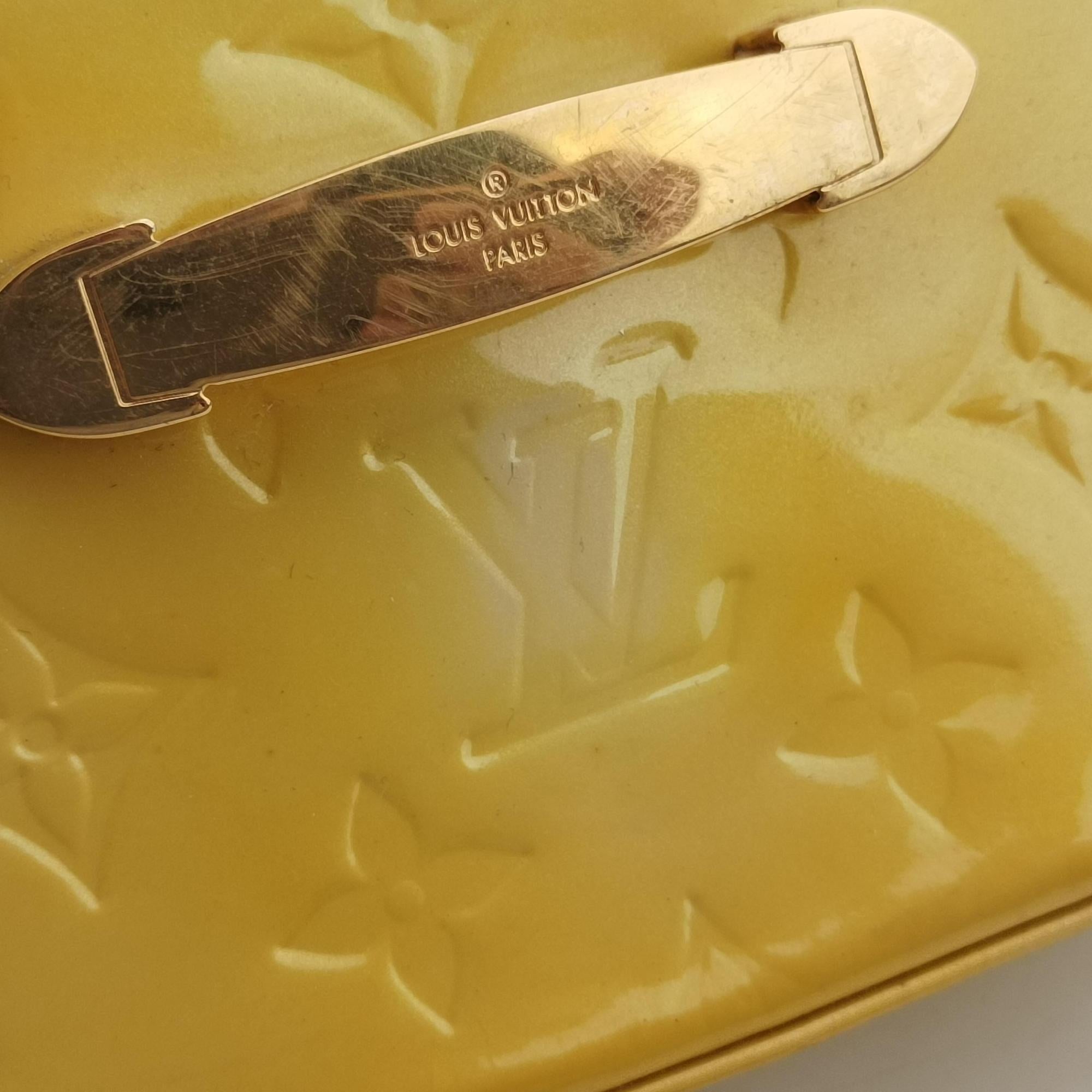 Bellflower PM Yellow Vernis M91731 FL2172ベルフラワーPM イエロー ヴェルニ M91731 FL2172