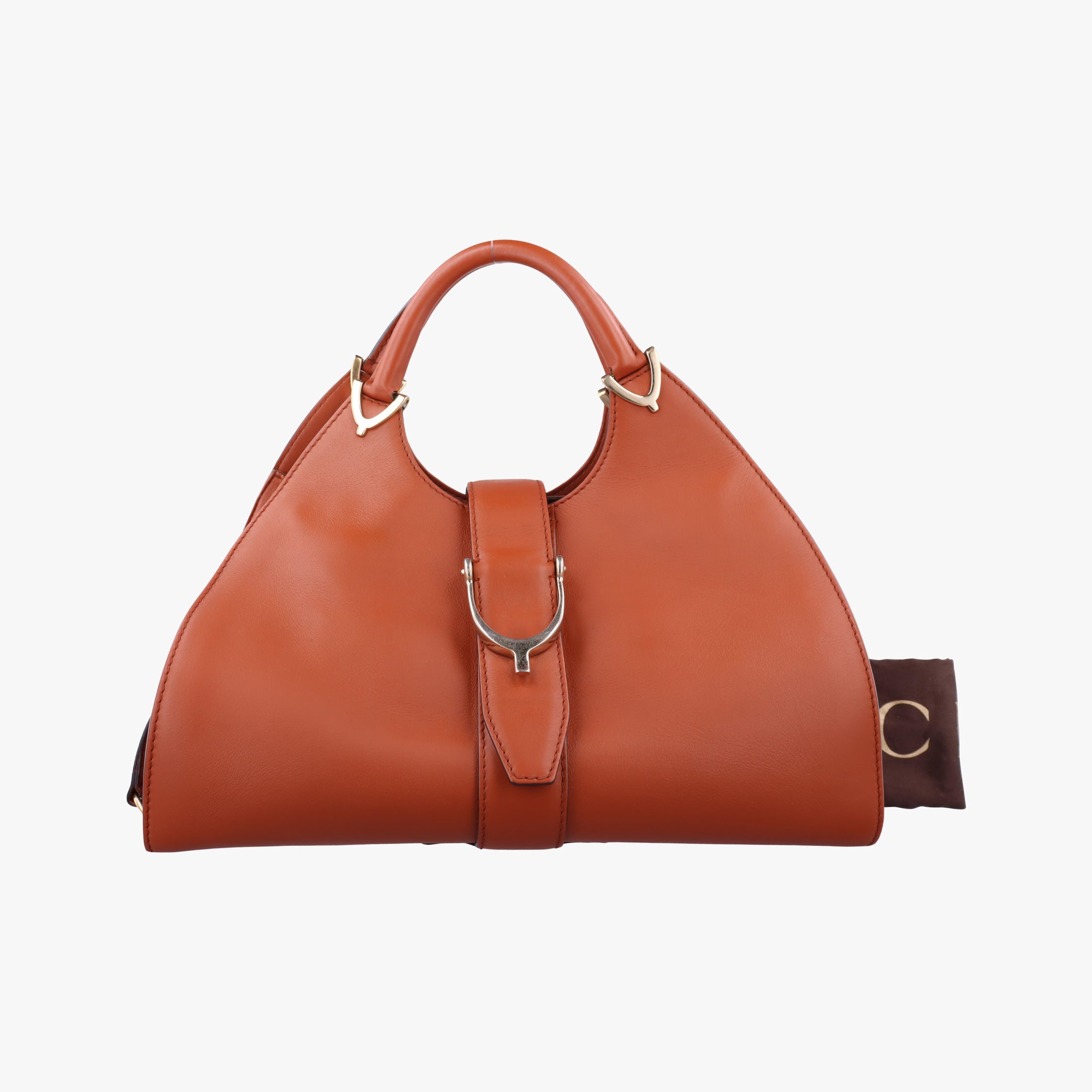 Stirrup Brown leather 277514 G011598264スターラップ ブラウン レザー 277514 G011598264