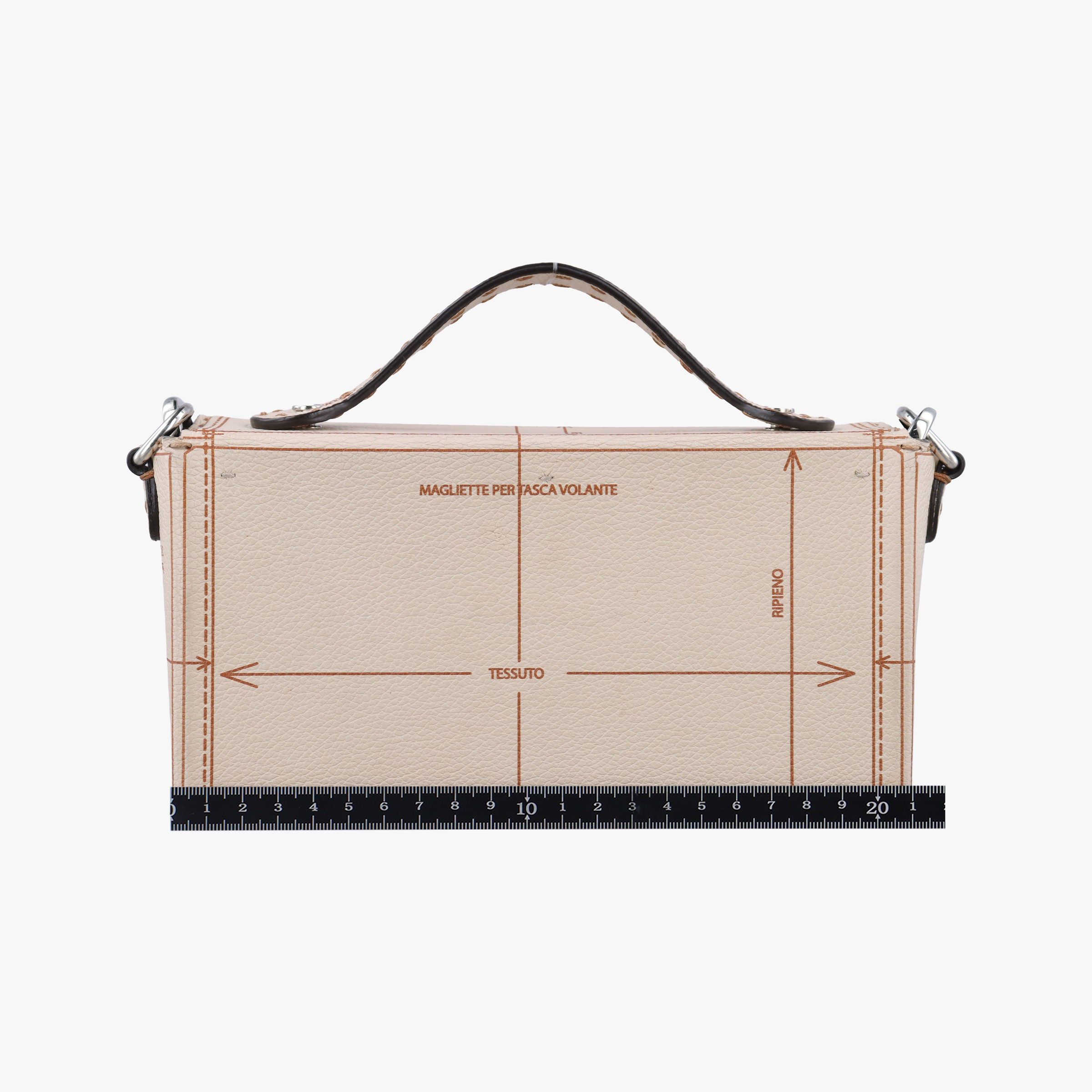 Soft Trunk Beige Leather 7VA565 7VA565-ARAV-248-10429ソフトトランク ベージュ レザー 7VA565 7VA565-ARAV-248-10429
