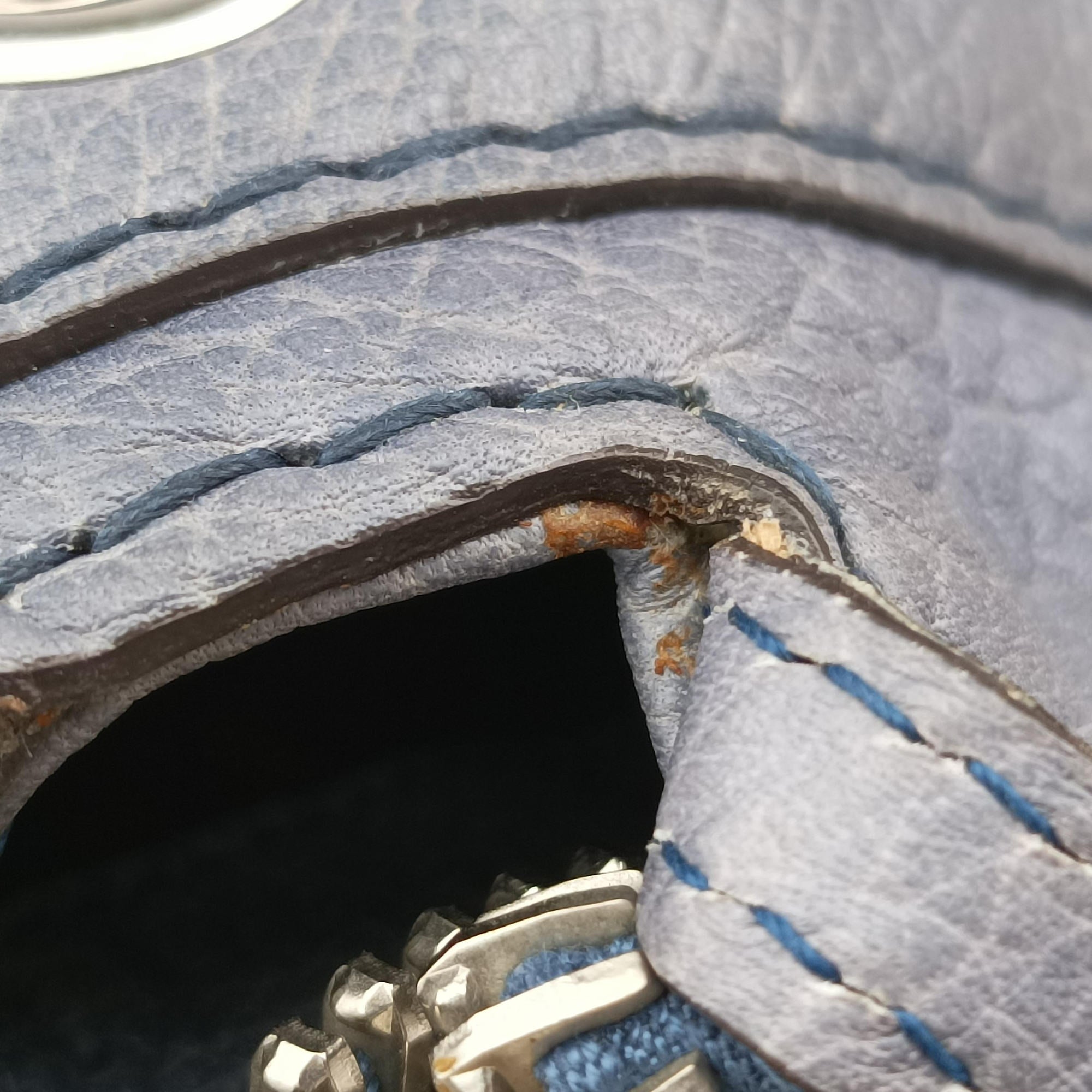 Medium Bamboo Blue Leather 232959 I8864516ミディアム バンブー ブルー レザー 232959 I8864516