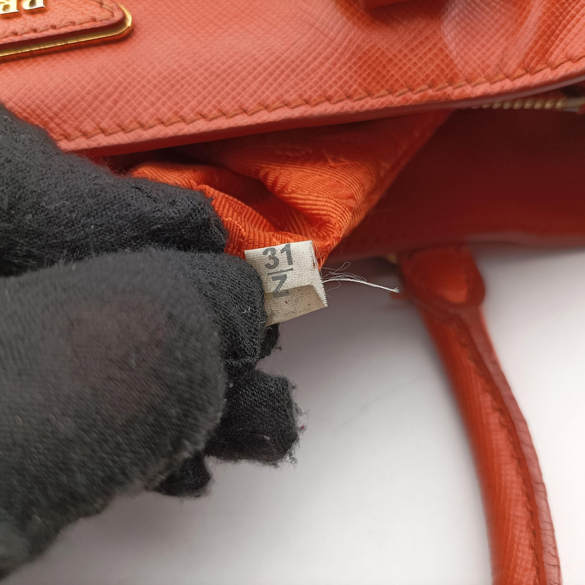 Galleria Orange SAFFIANO Leather BN1844 31/Zガレリア オレンジ サフィアーノレザー BN1844 31/Z