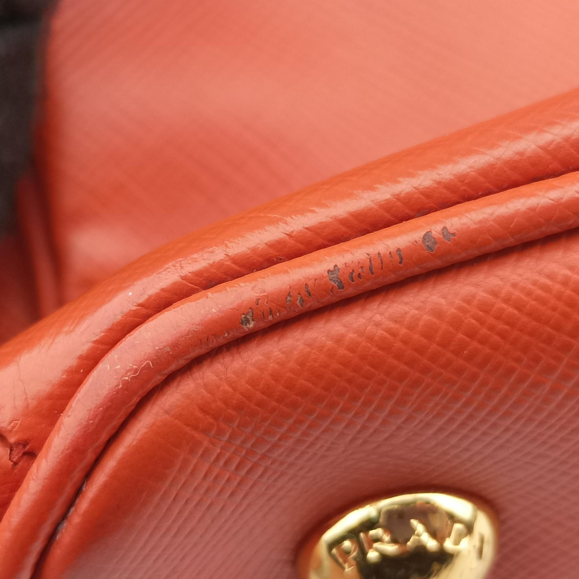 Galleria Orange SAFFIANO Leather BN1844 31/Zガレリア オレンジ サフィアーノレザー BN1844 31/Z