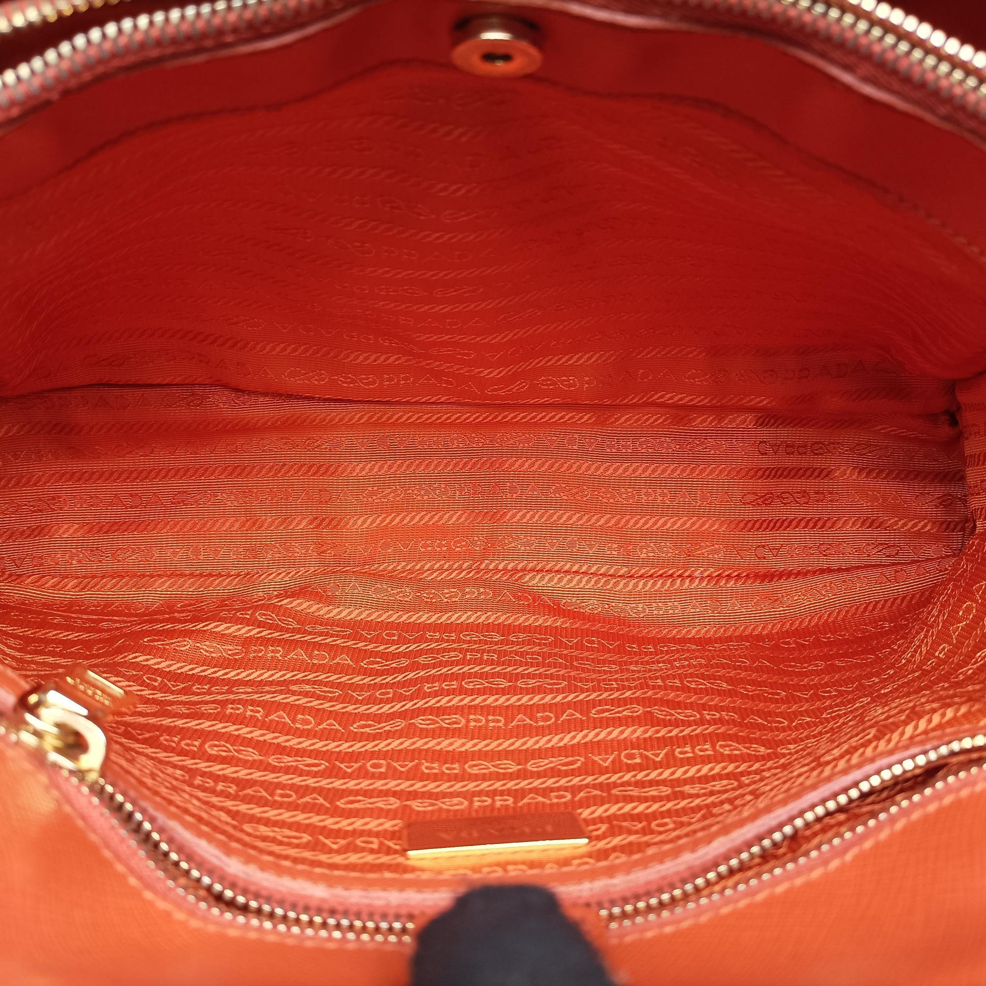 Galleria Orange SAFFIANO Leather BN1844 31/Zガレリア オレンジ サフィアーノレザー BN1844 31/Z