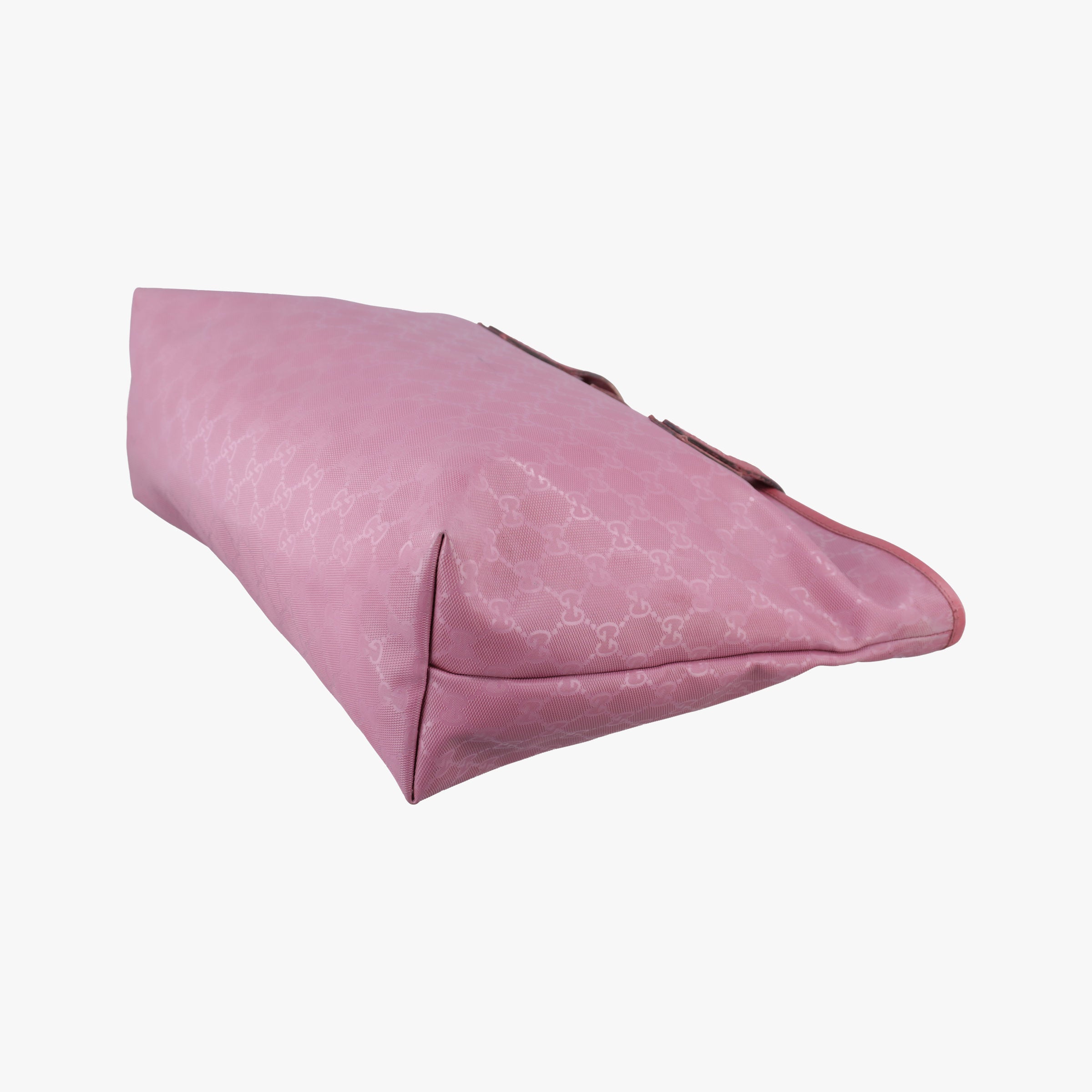 Guccissima Imprime Pink PVC coated canvas×Leather 211137 B013537459グッチシマ インプリメ ピンク PVCコーティングキャンバス×レザー 211137 B013537459
