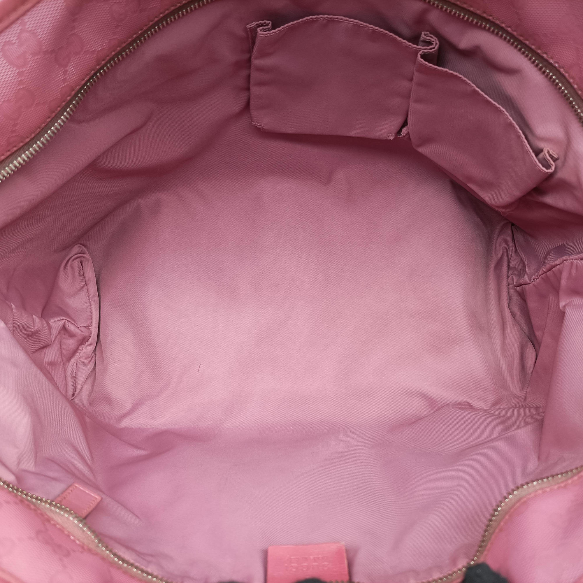 Guccissima Imprime Pink PVC coated canvas×Leather 211137 B013537459グッチシマ インプリメ ピンク PVCコーティングキャンバス×レザー 211137 B013537459