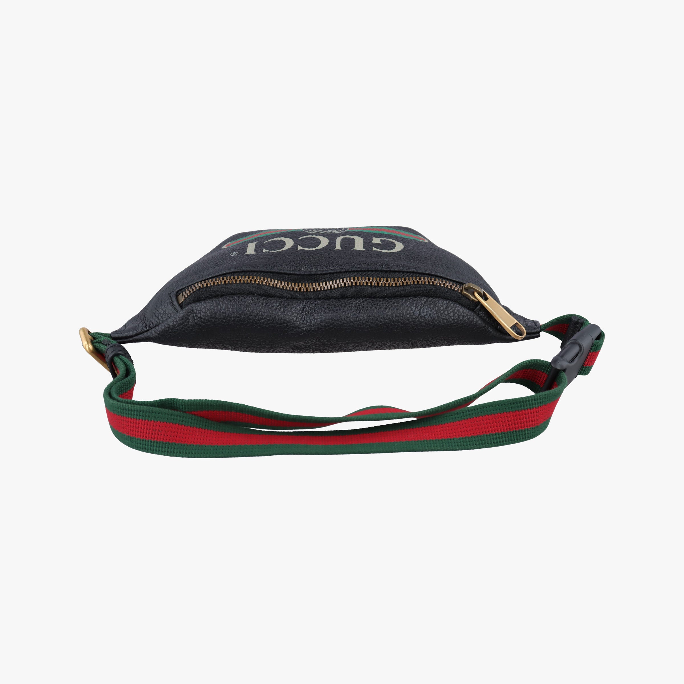 Gucci print Black Leather 527792 A025716335グッチプリント ブラック レザー 527792 A025716335
