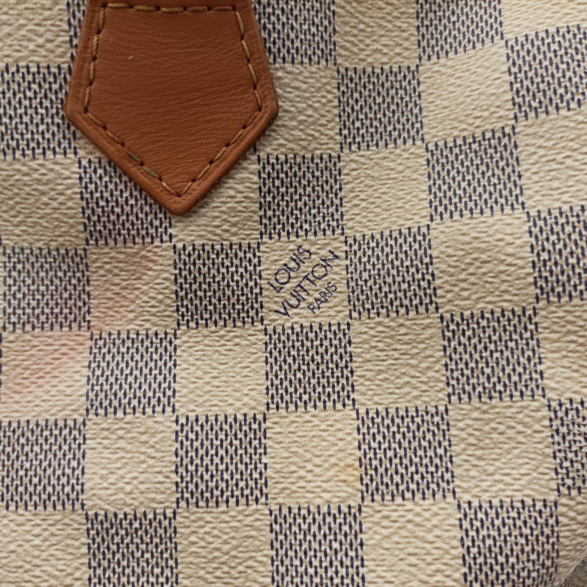 Speedy 30 AZUR Damier Canvas N41533 Lot number unknownスピーディ30 アズール ダミエキャンバス N41533 製番不明