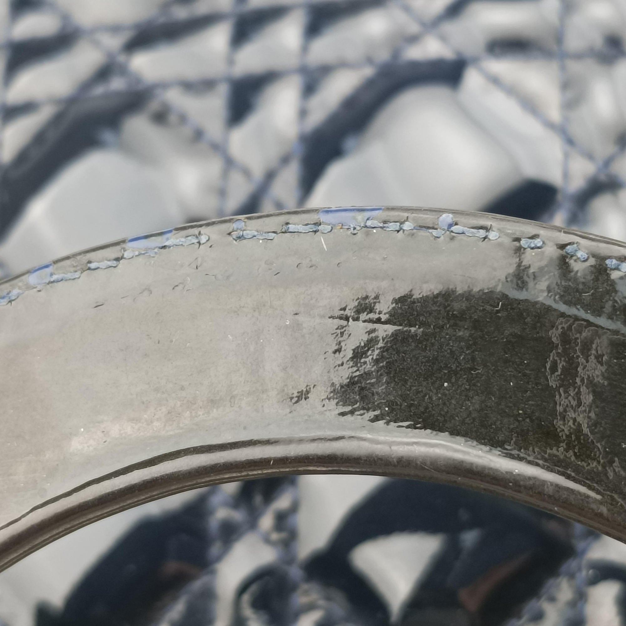 Lady Dior Navy Patent 05-MA-0120レディディオール ネービー パテント 05-MA-0120